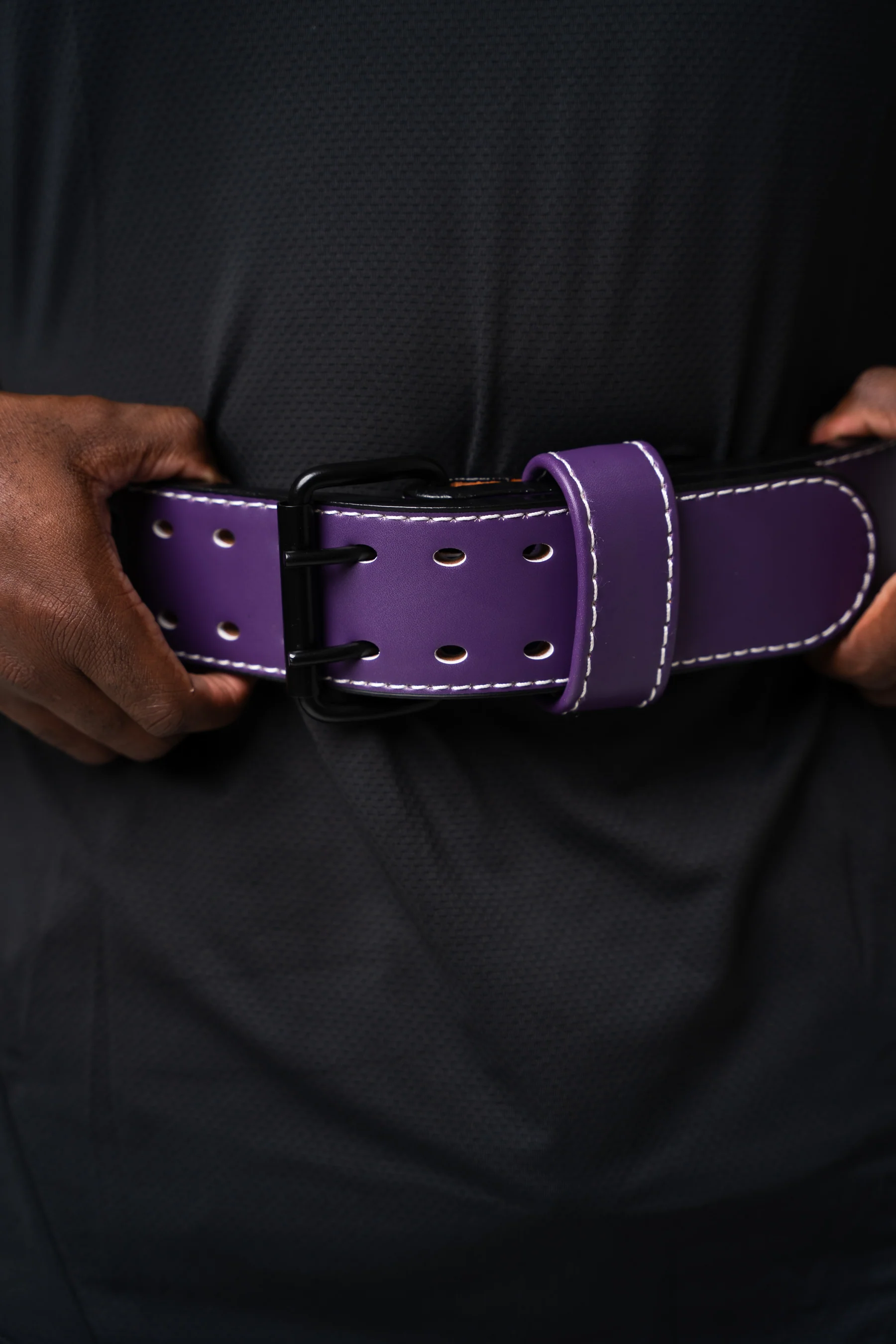 BOLT 10MM BELT - DARK PURPLE - Image 4