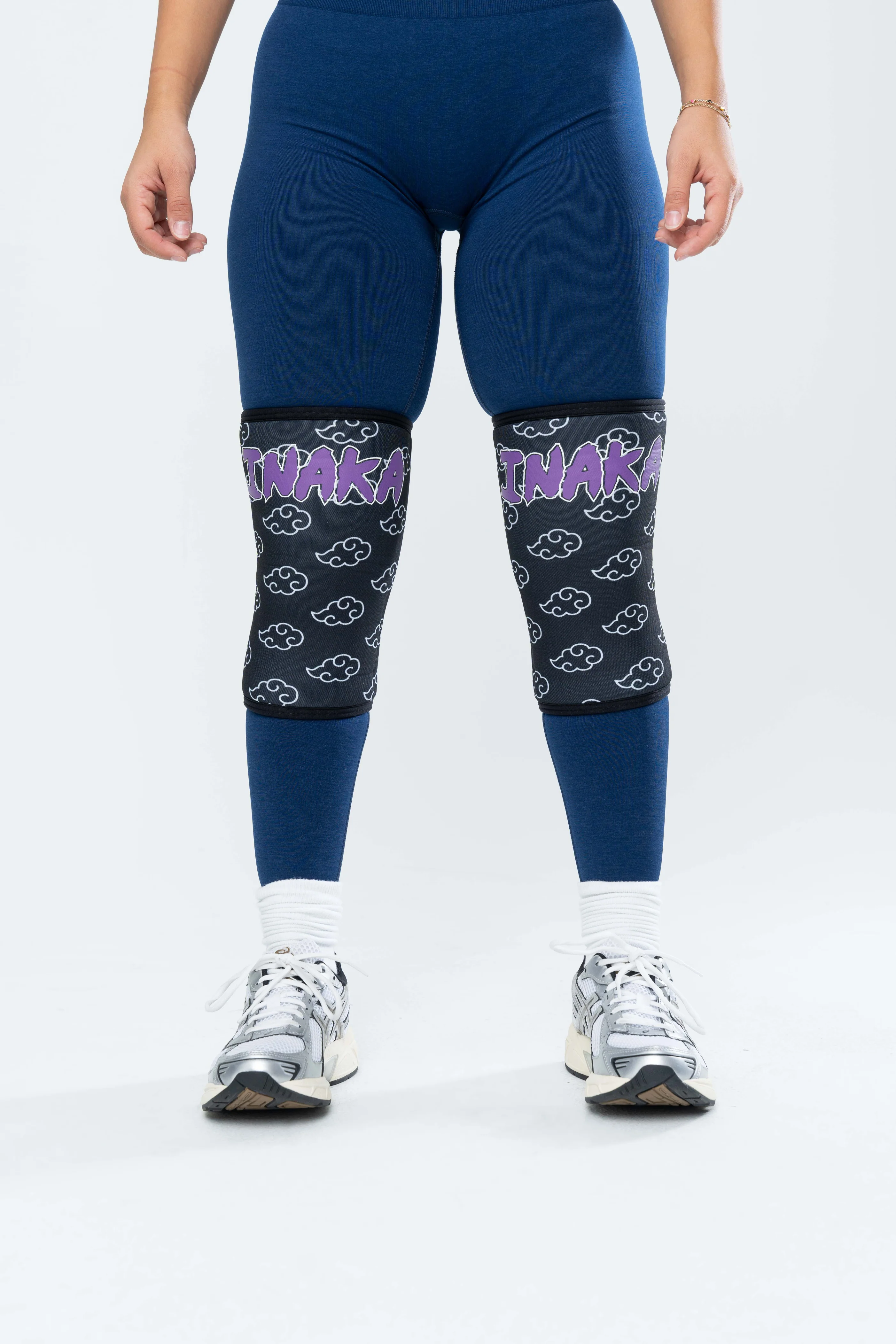 AKATSUKI KNEE SLEEVES - BLACK - Image 2