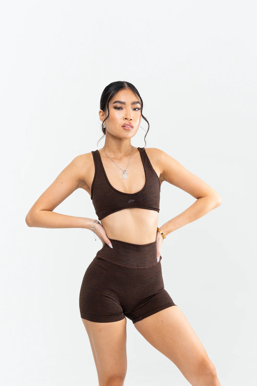 AMIRA SHORTS - MOCHA SWIRL - Image 2