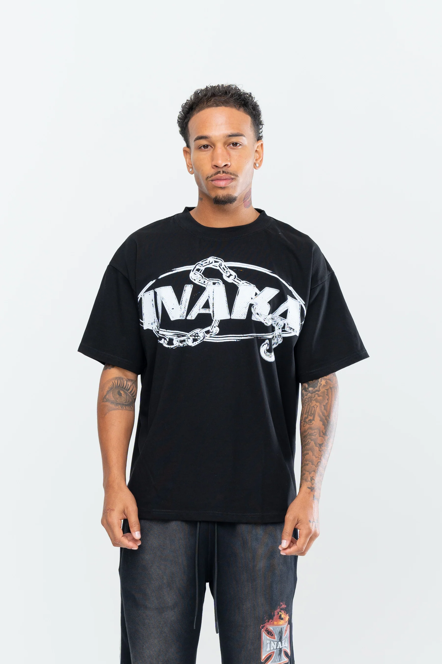 MIDNIGHT TOWING TEE- BLACK - Image 3