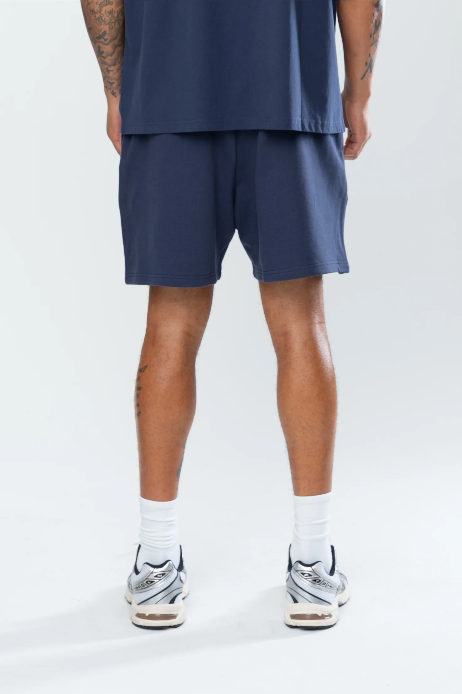 BASICS SHORTS - MIDNIGHT NAVY - Image 4