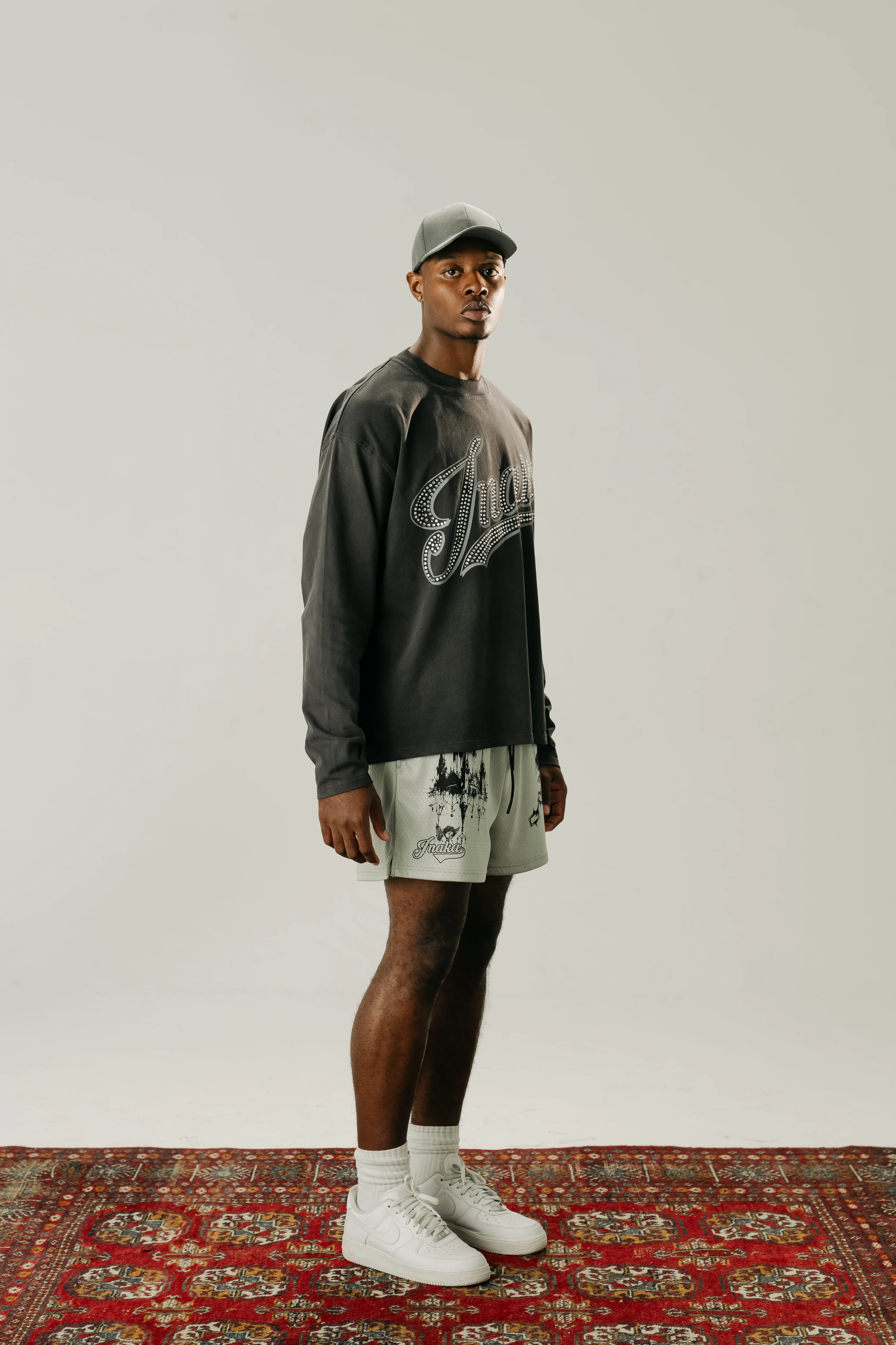 GHOST SKULL MESH SHORTS - Image 3