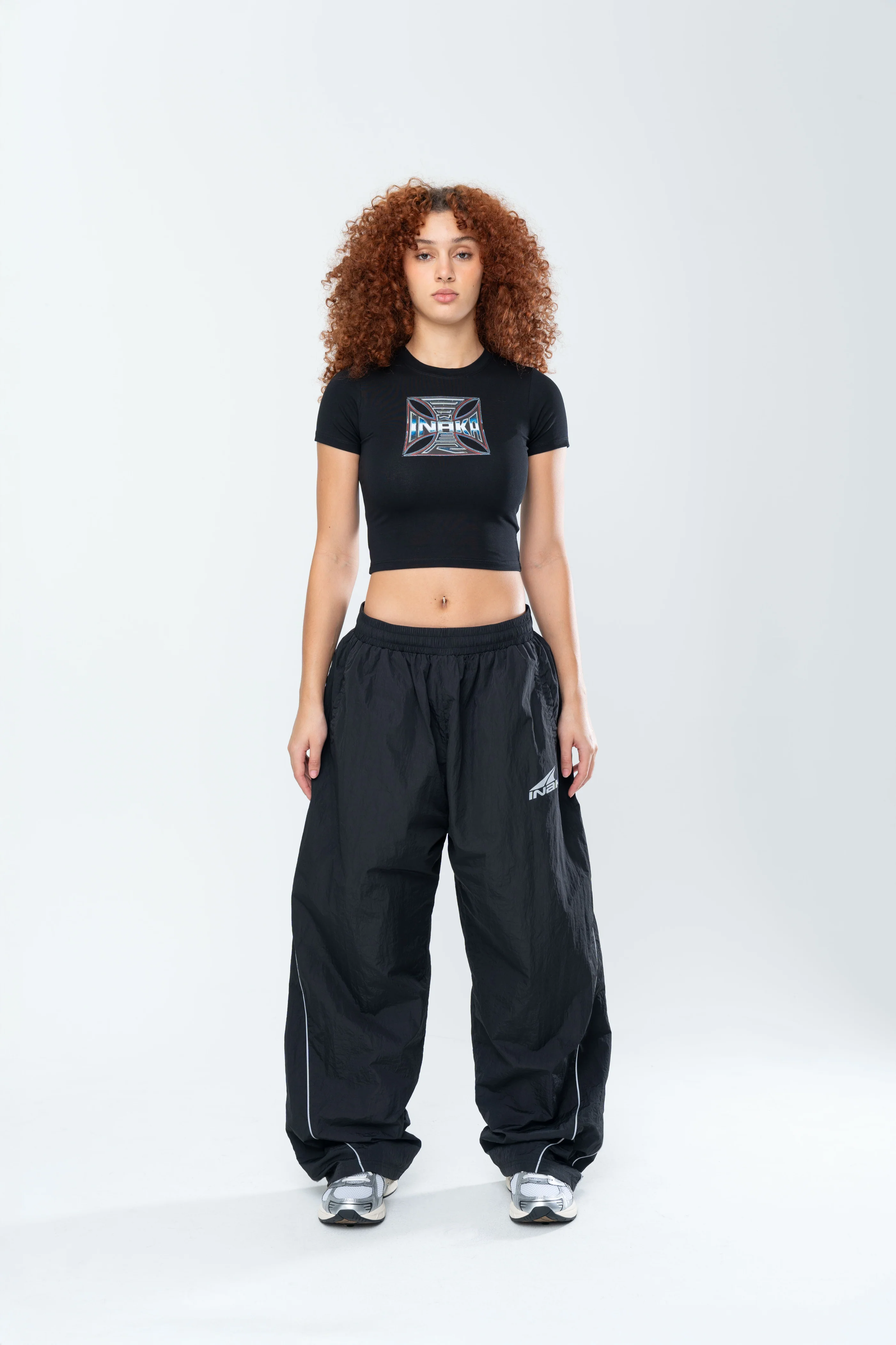 CHROME CHOPPER BABY TEE - BLACK - Image 2