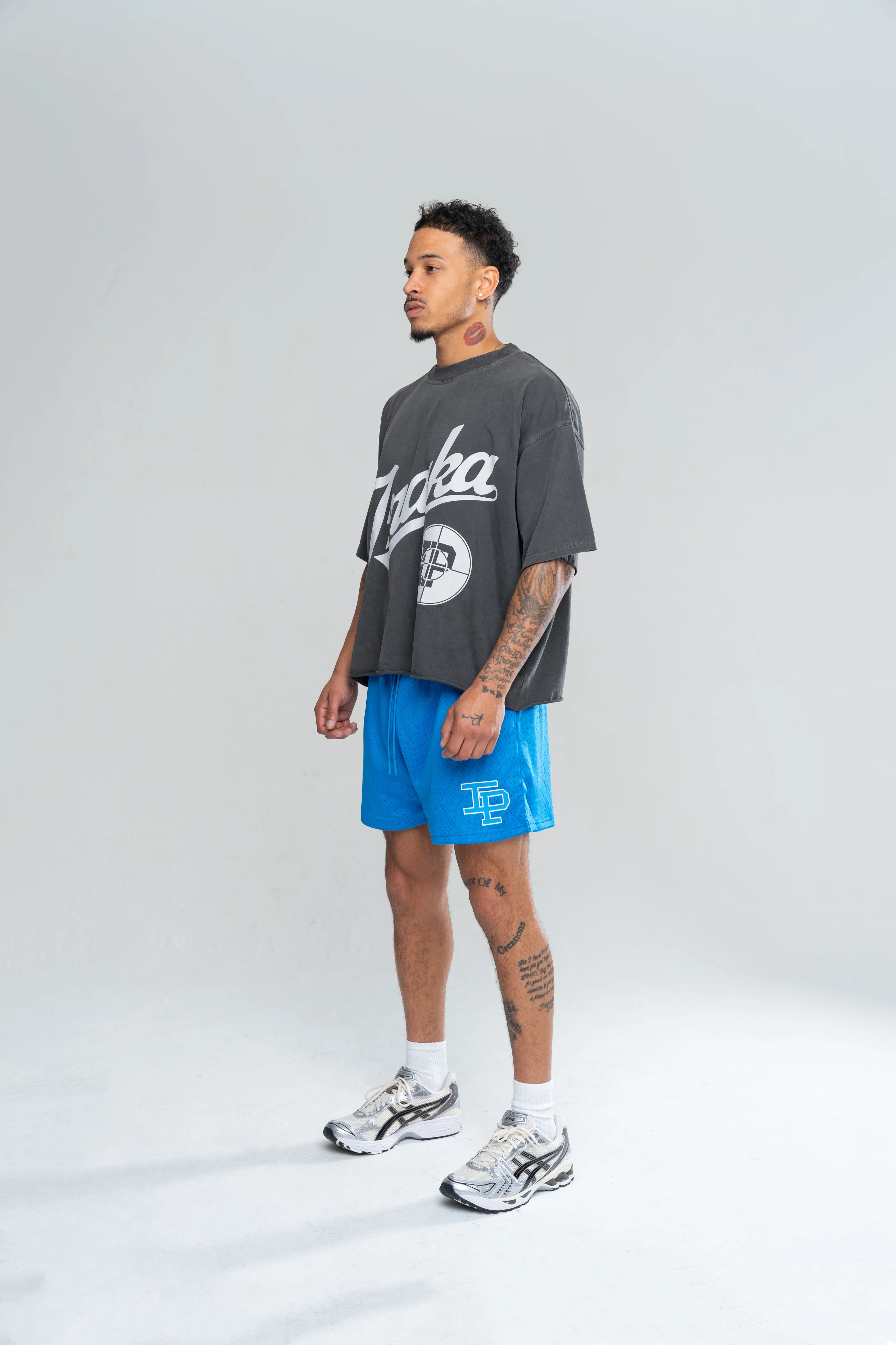 CLASSIC MESH SHORTS - BLUE - Image 4