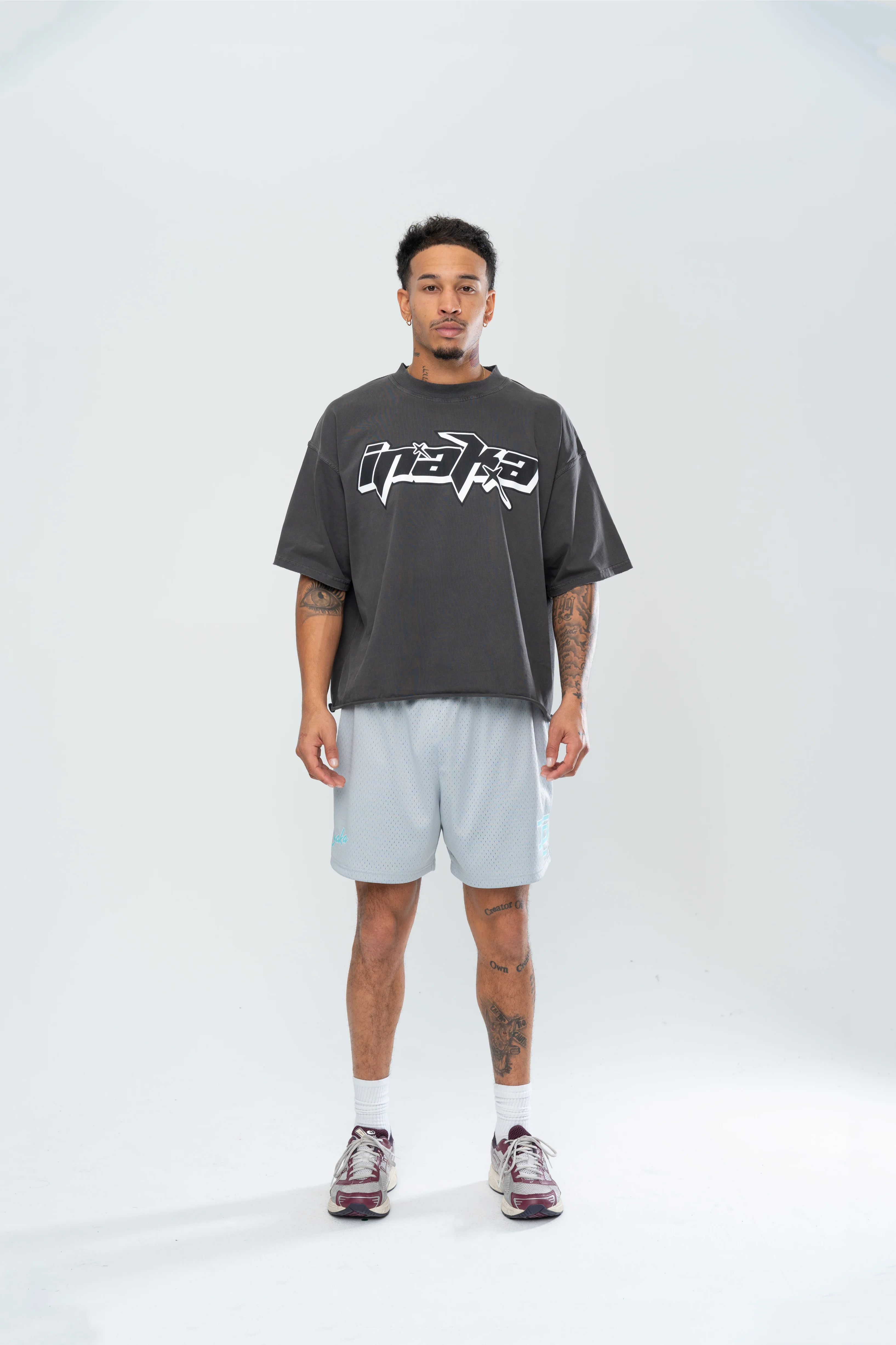 CLASSIC MESH SHORTS - ELECTRIC SILVER/BLUE - Image 3