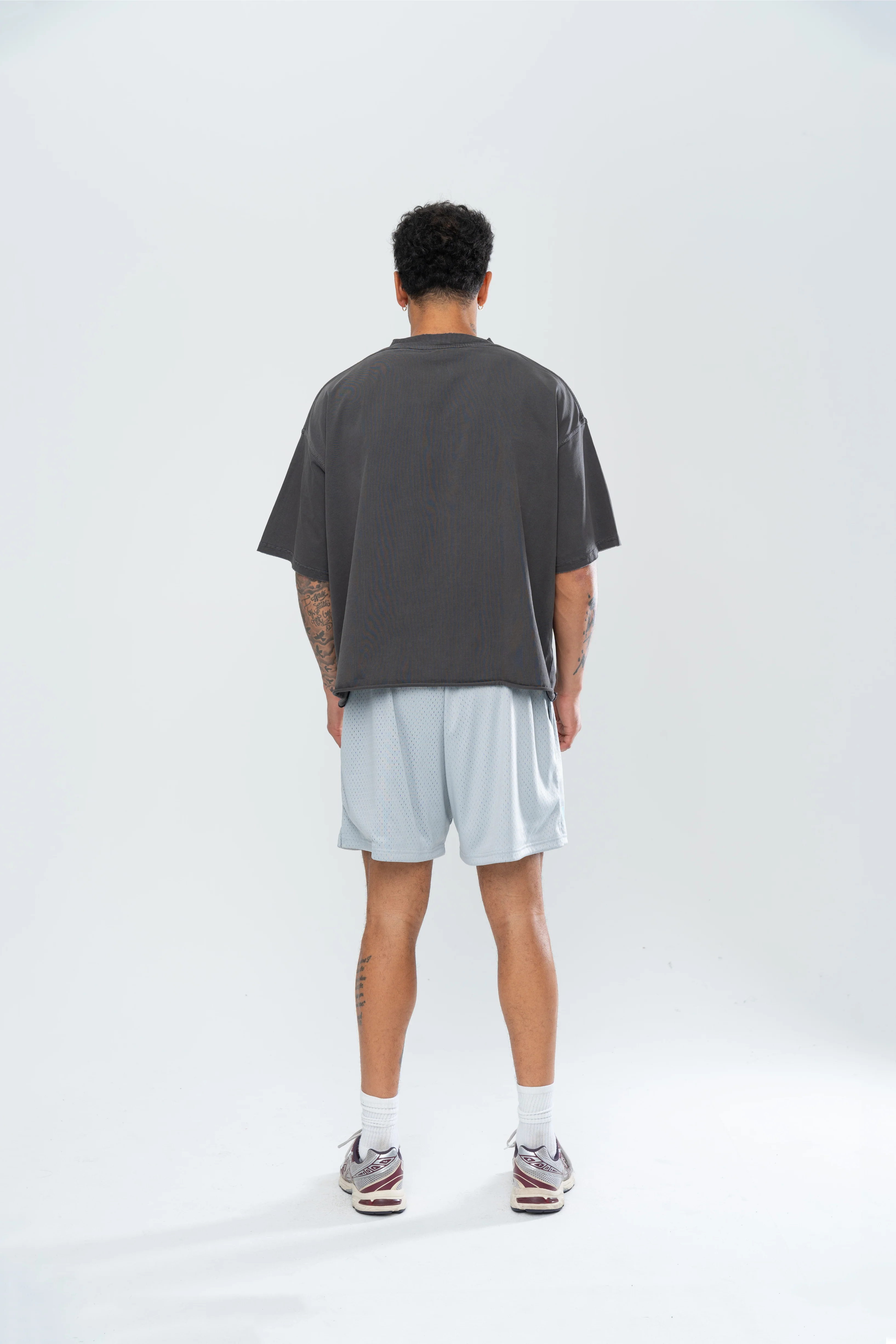 CLASSIC MESH SHORTS - ELECTRIC SILVER/BLUE - Image 7