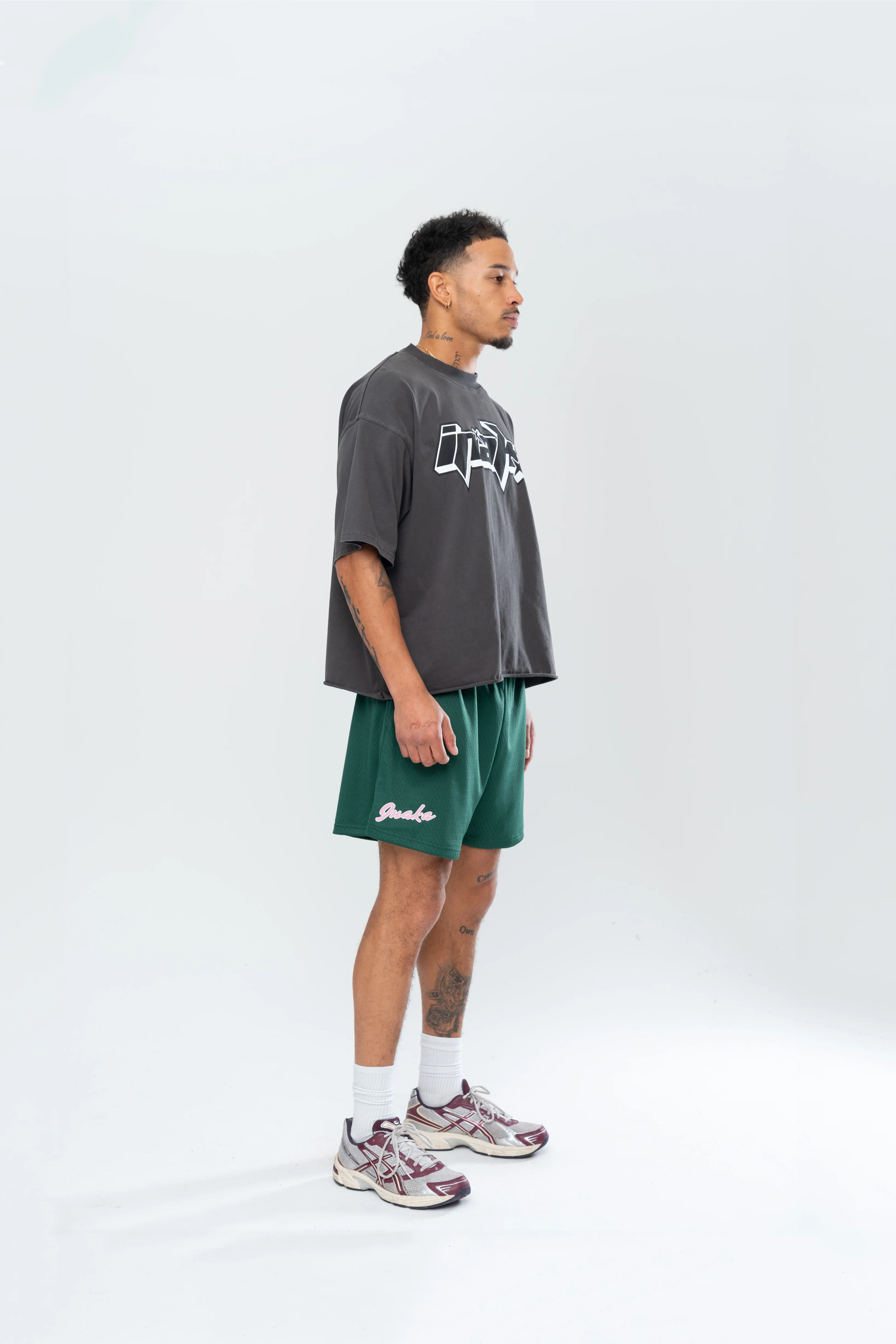 CLASSIC MESH SHORTS - FOREST GREEN - Image 7