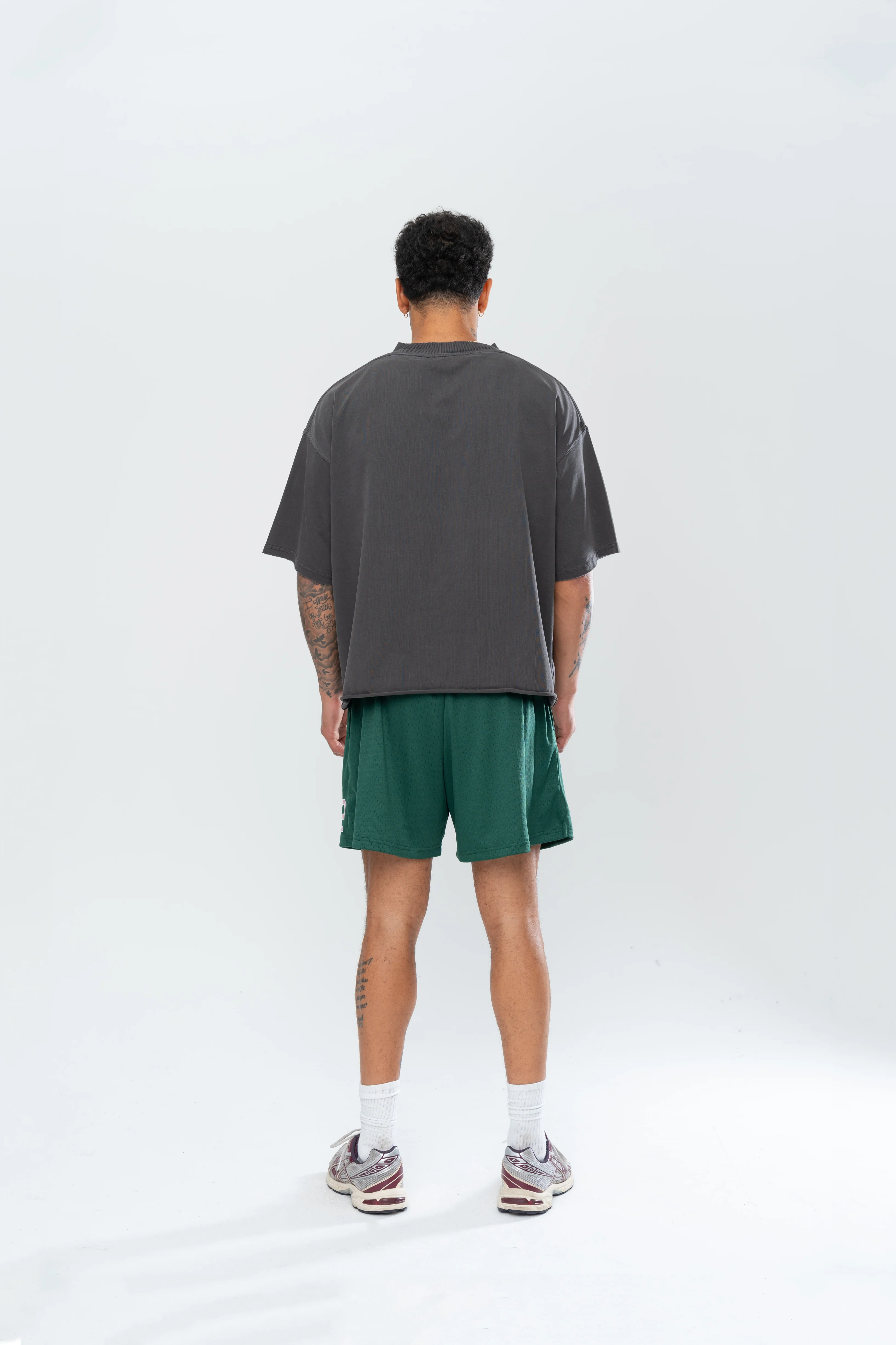 CLASSIC MESH SHORTS - FOREST GREEN - Image 8