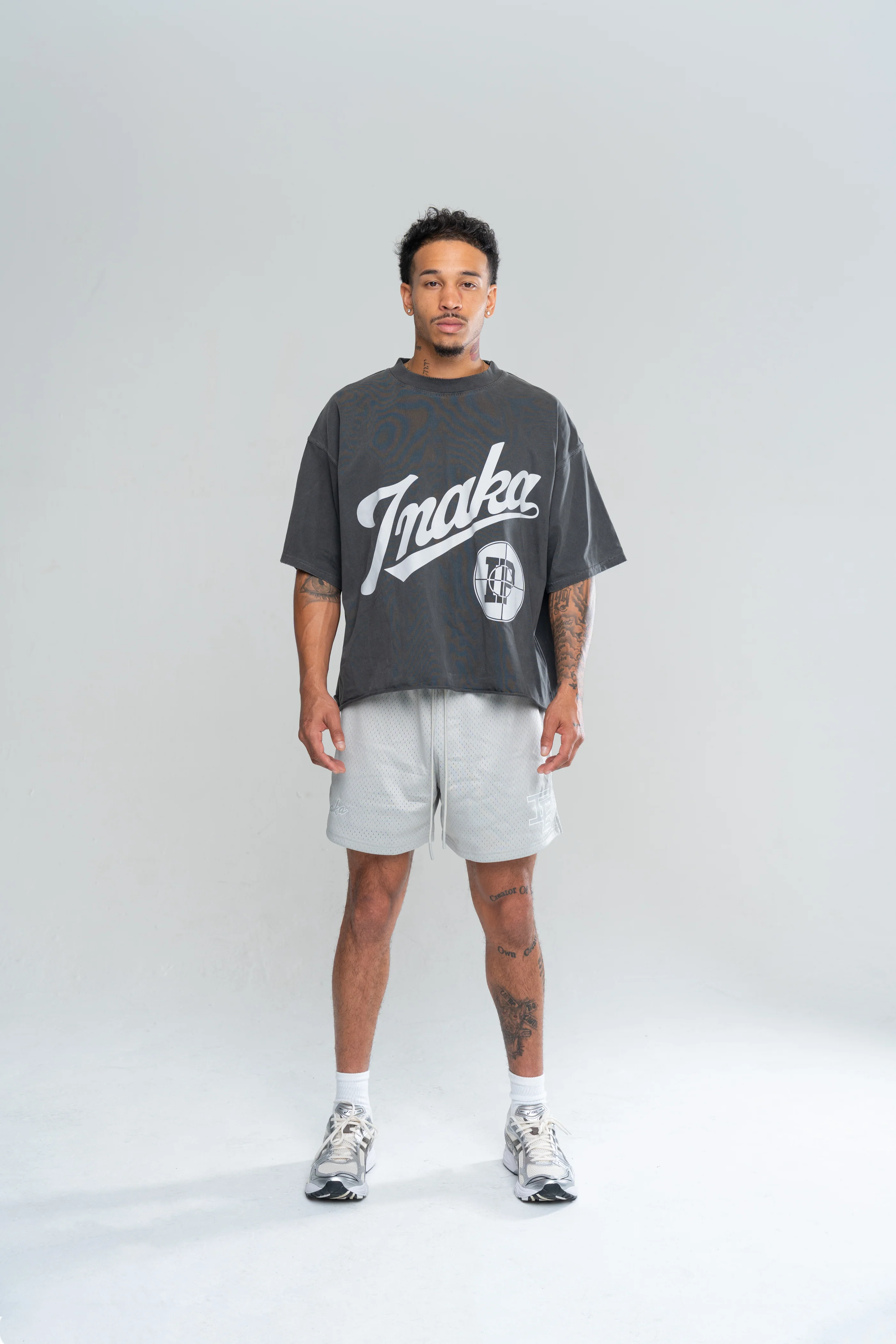 CLASSIC MESH SHORTS - GREY - Image 3