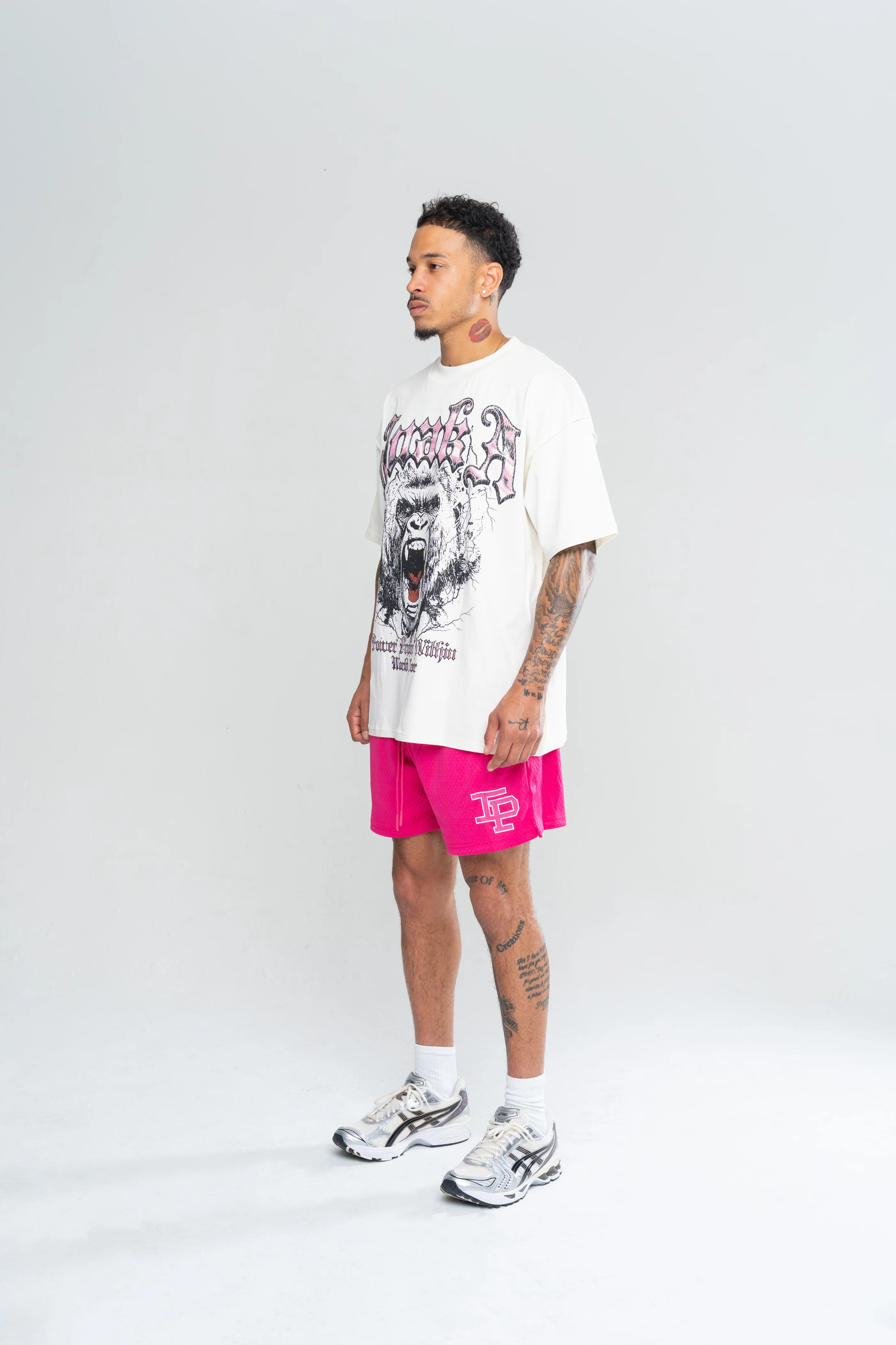 RAMPAGE REVERSE TEE - CREAM - Image 3