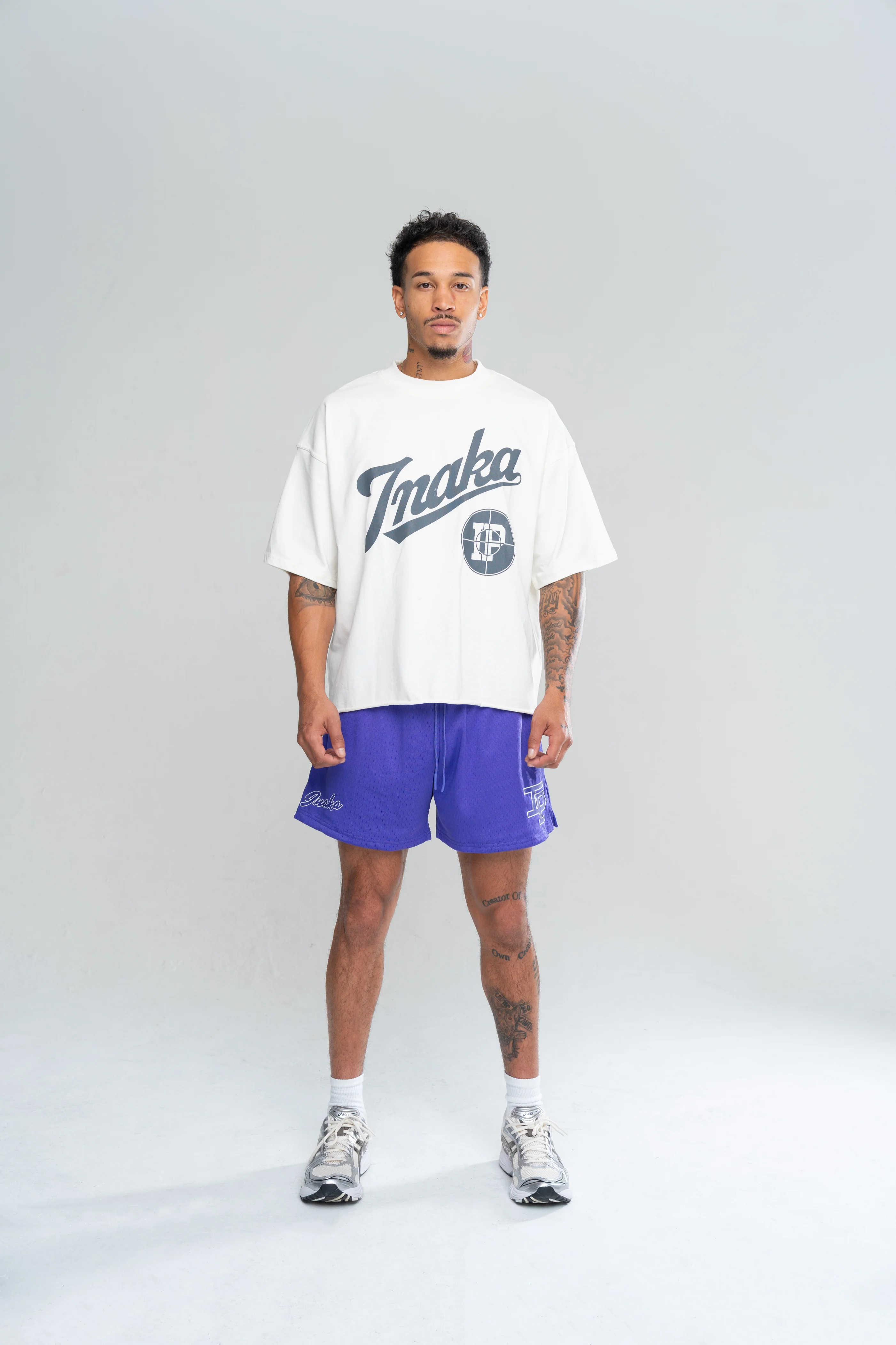 CLASSIC MESH SHORTS - PURPLE - Image 3