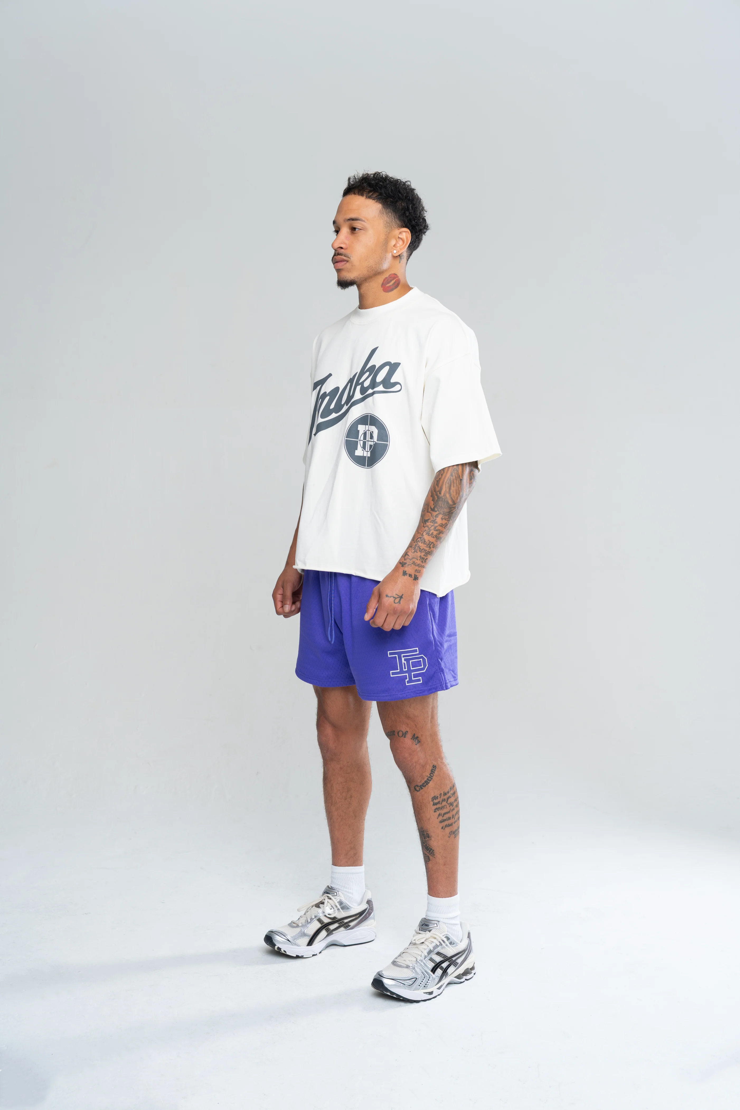CLASSIC MESH SHORTS - PURPLE - Image 4