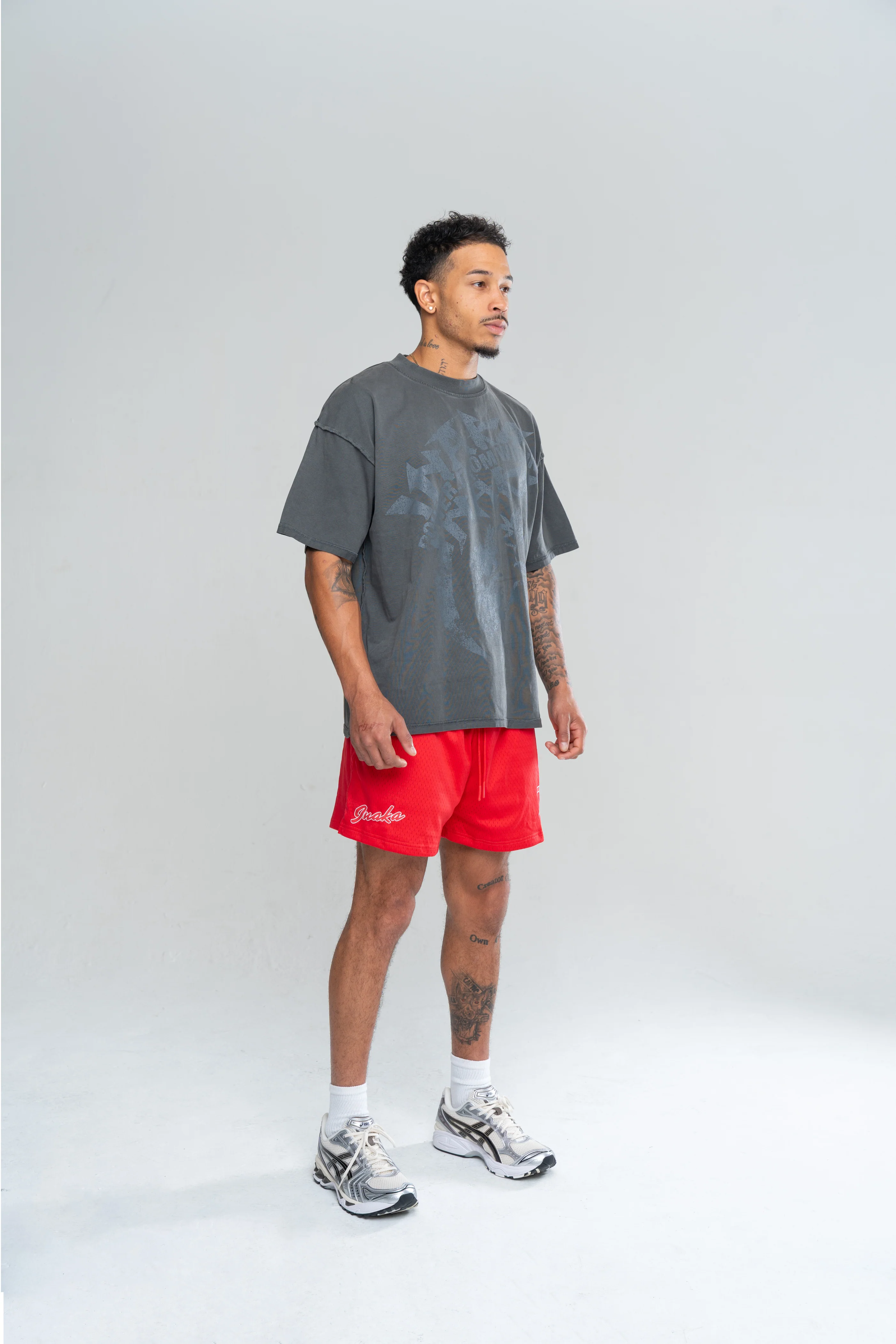 CLASSIC MESH SHORTS - RED - Image 6