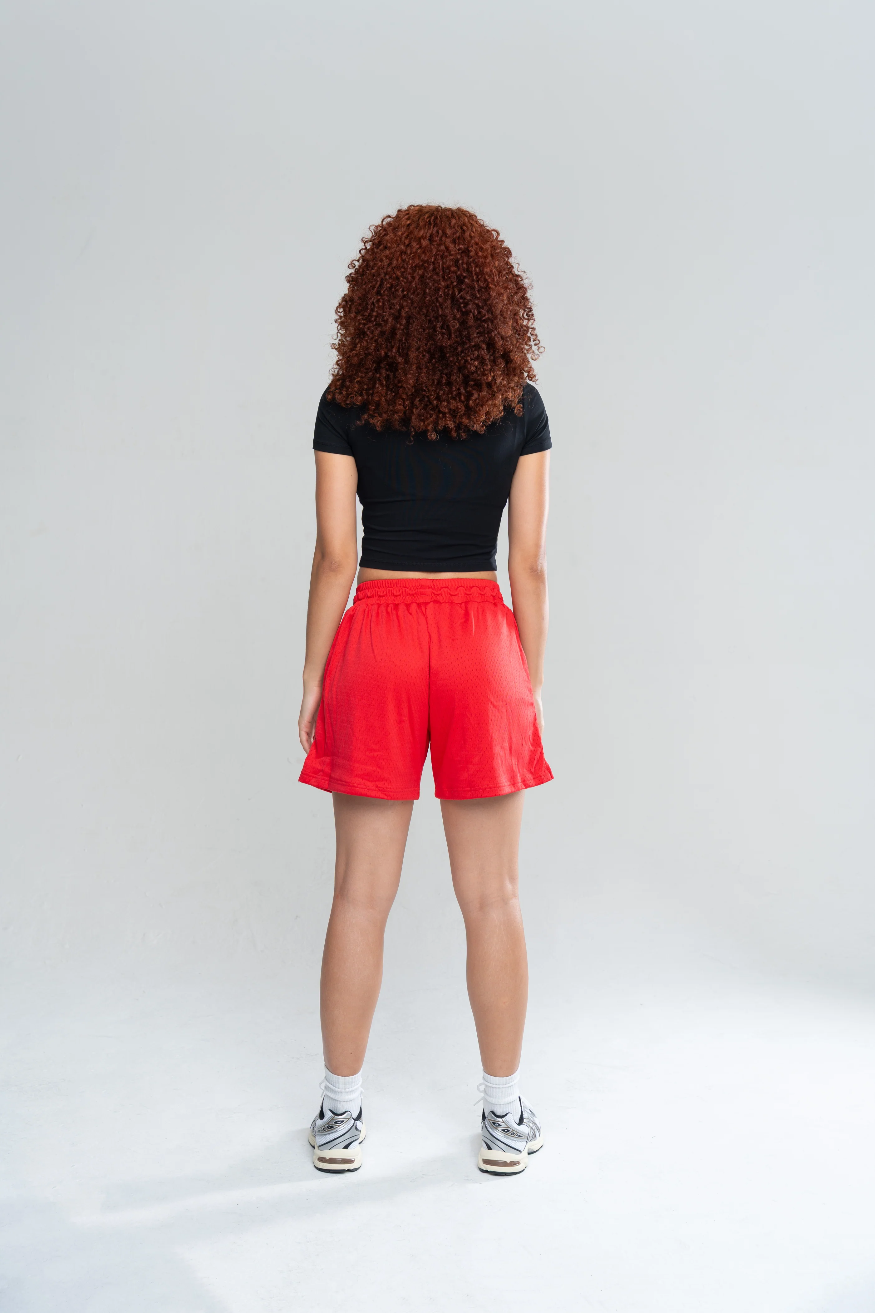 CLASSIC MESH SHORTS - RED - Image 9