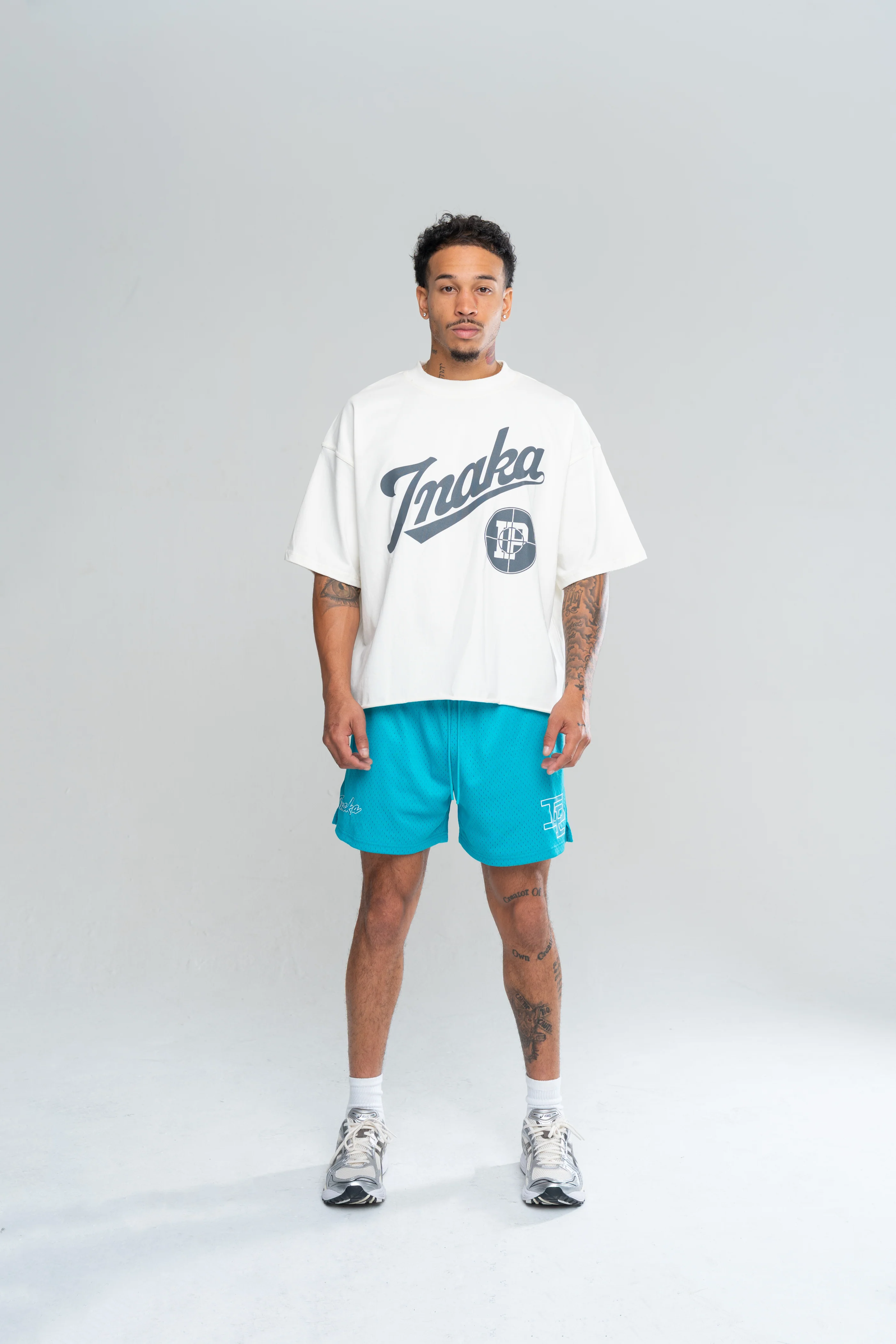 CLASSIC MESH SHORTS - TEAL - Image 3