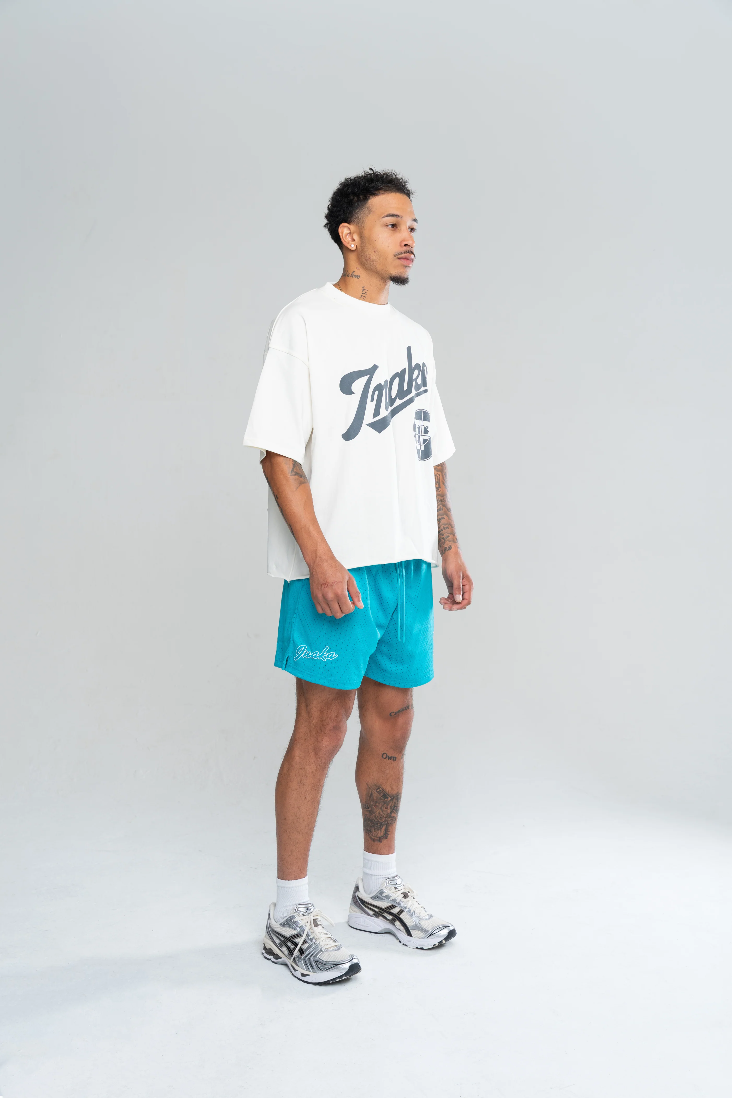 CLASSIC MESH SHORTS - TEAL - Image 5