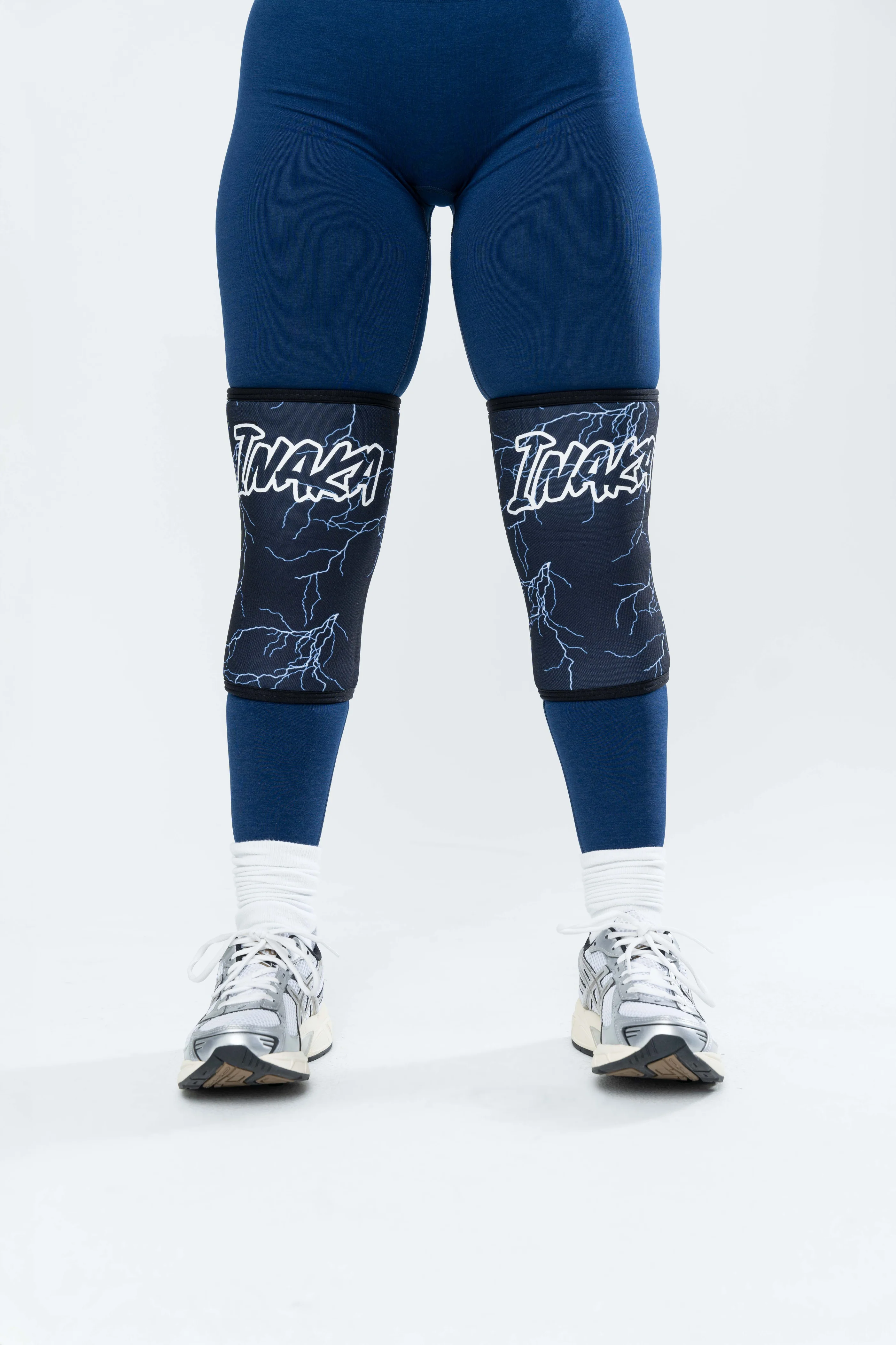 KNEE SLEEVES - BLACK LIGHTNING - Image 2