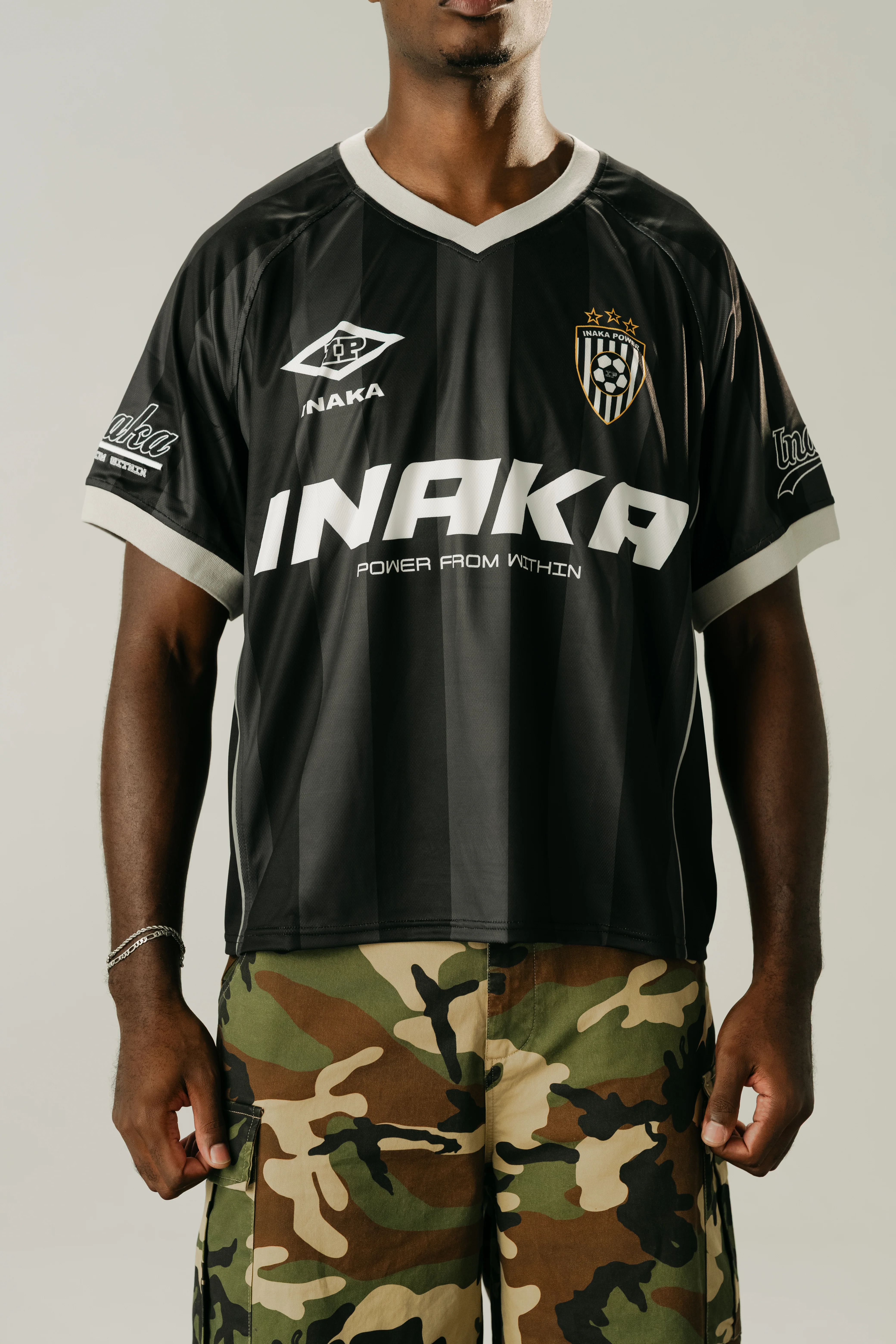 FC INAKA JERSEY - BLACK - Image 4