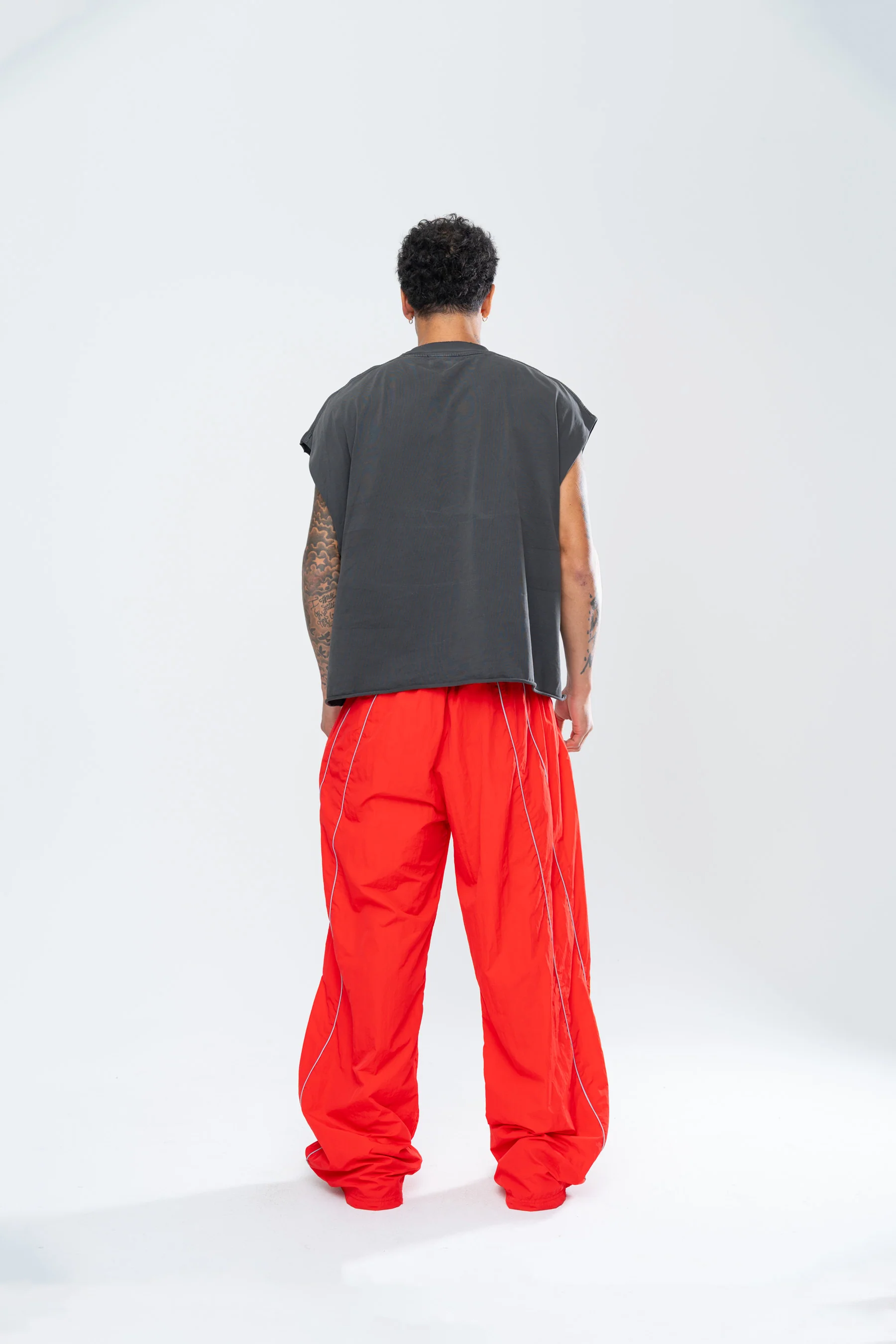 BURNOUT CUTOFF TEE - VINTAGE BLACK - Image 5