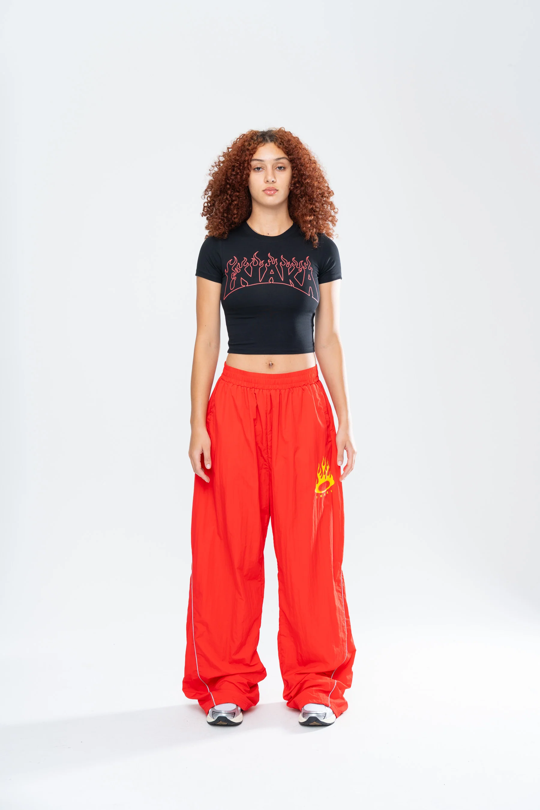 BURNOUT BABY TEE - BLACK - Image 2