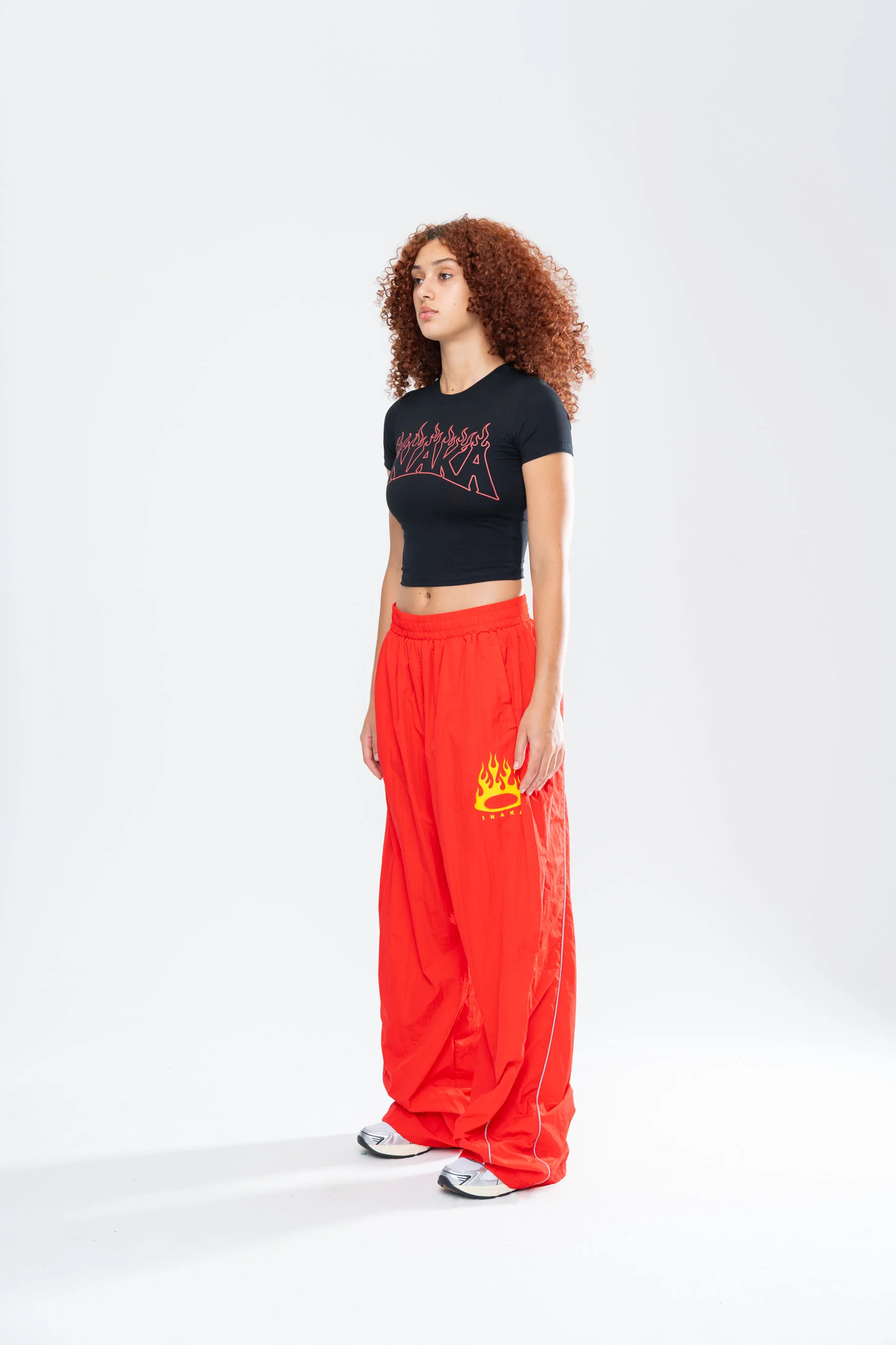 BURNOUT BABY TEE - BLACK - Image 4