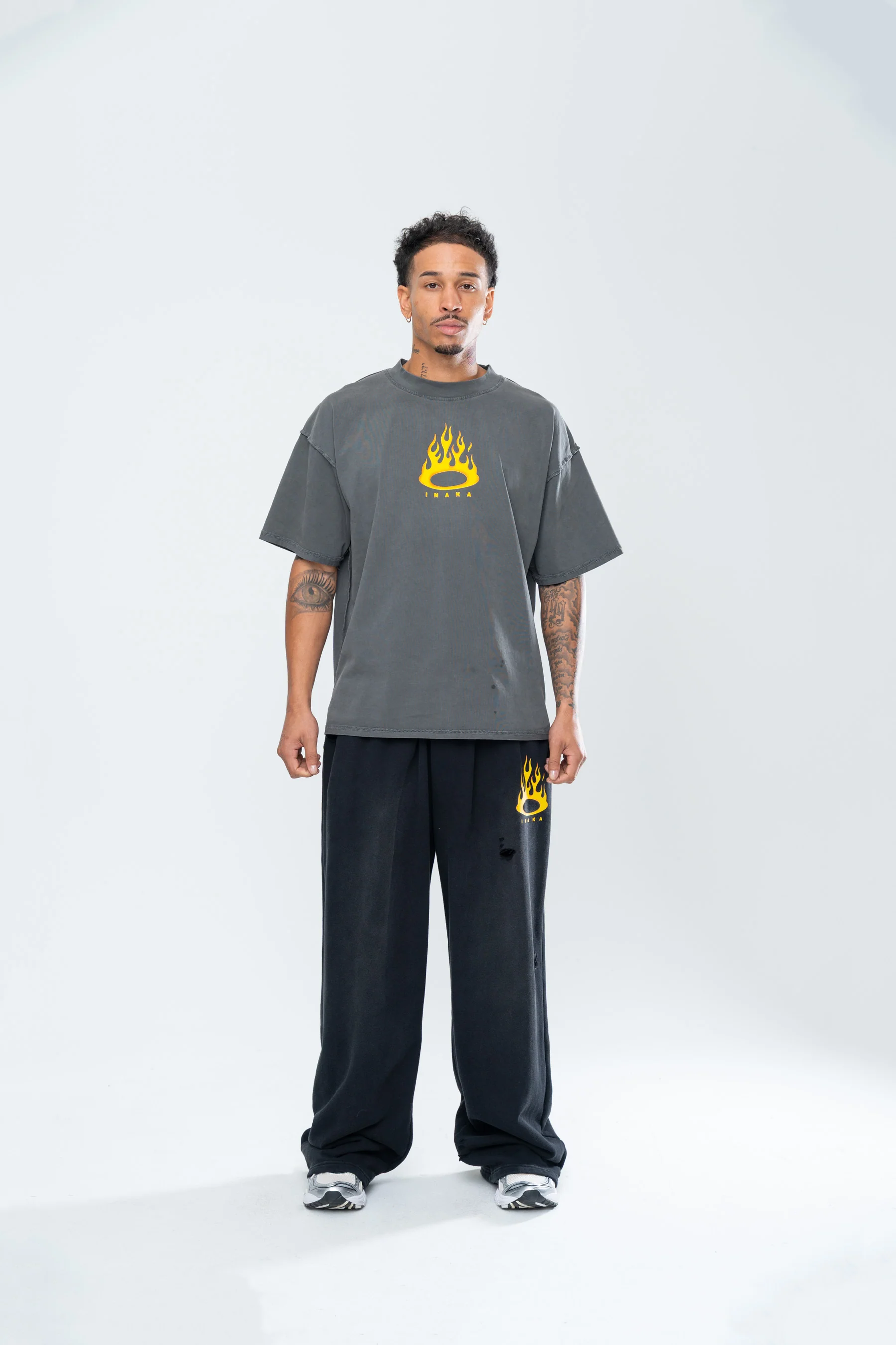 FURY DISTRESSED BAGGY SWEATPANTS - Image 2