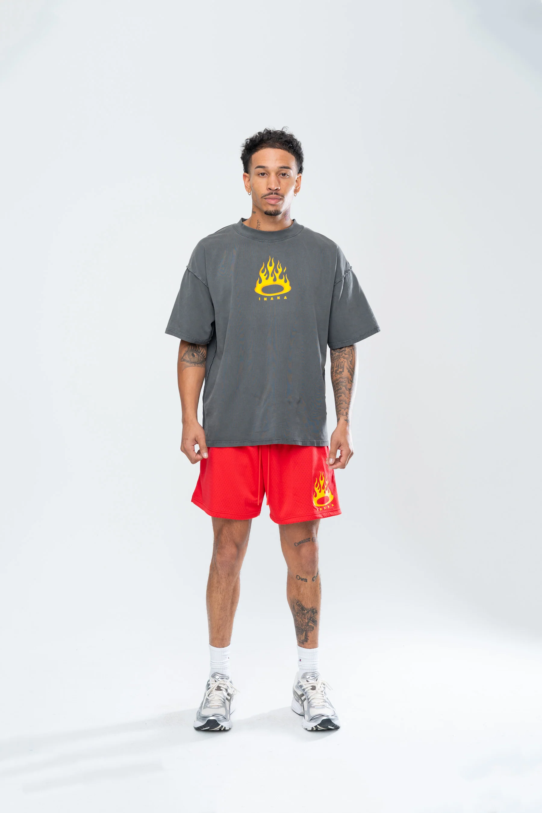 FURY MESH SHORTS - RED - Image 3