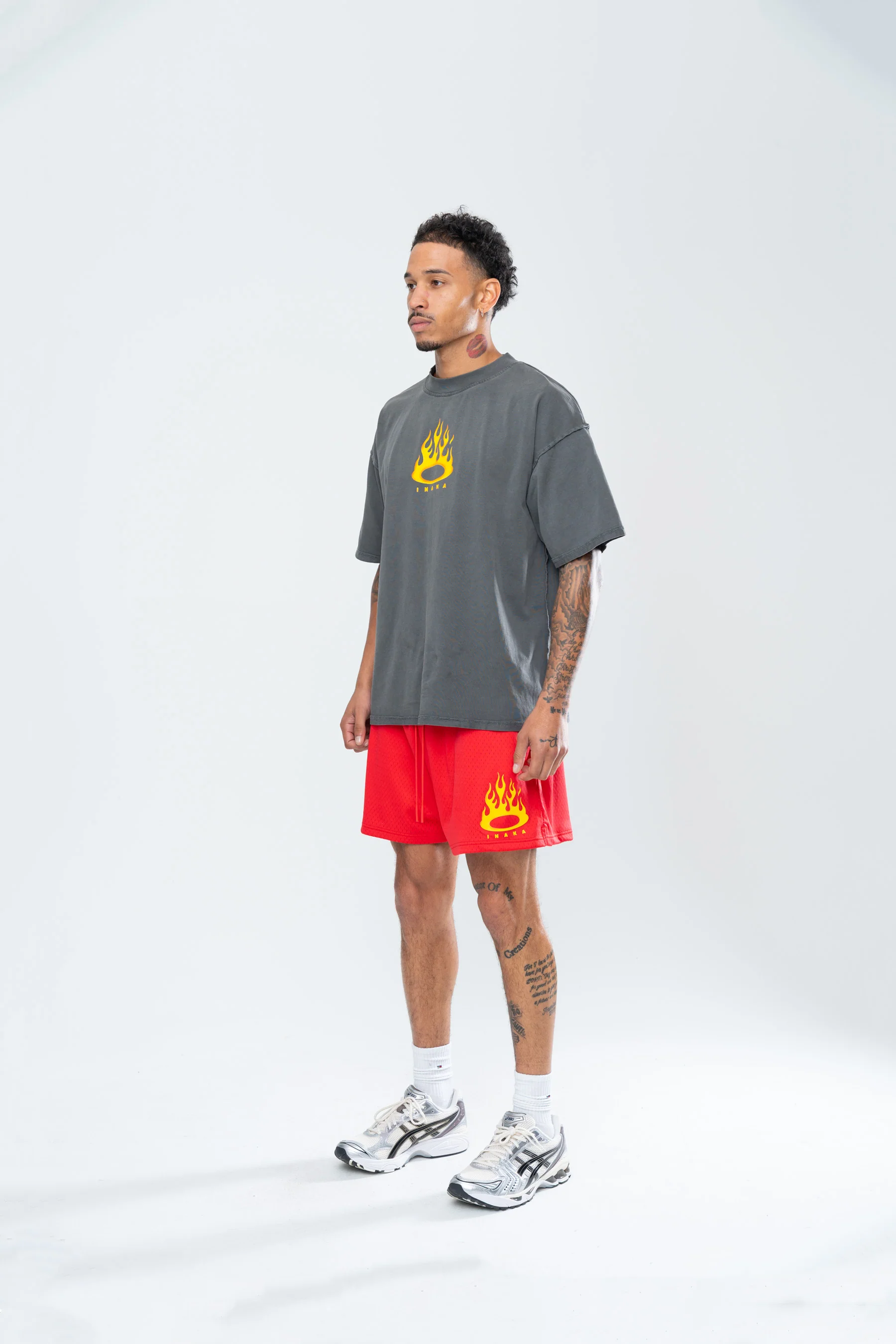 FURY MESH SHORTS - RED - Image 4