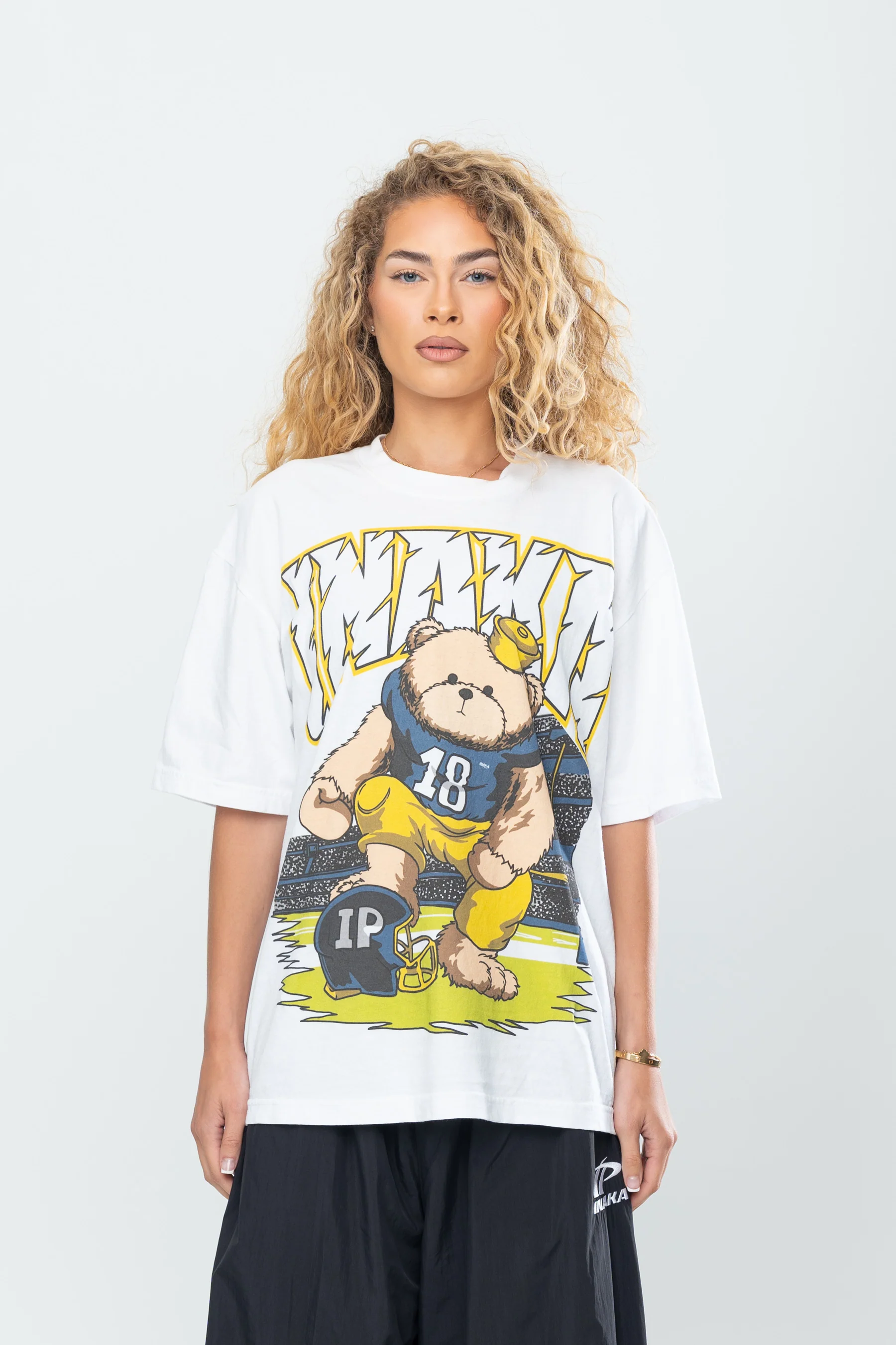 INAKA WOLVERINE TEDDY - WHITE - Image 3