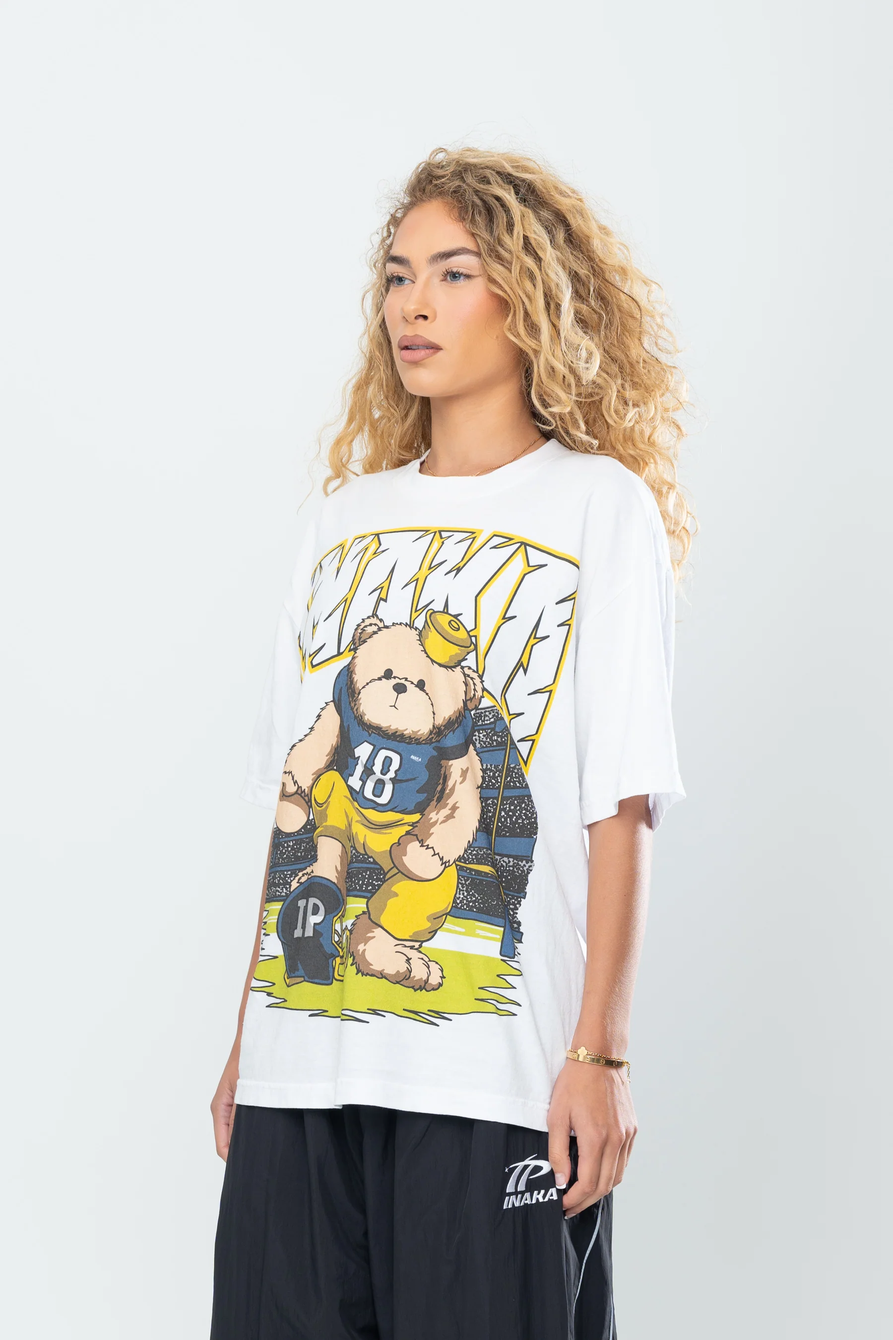 INAKA WOLVERINE TEDDY - WHITE - Image 5