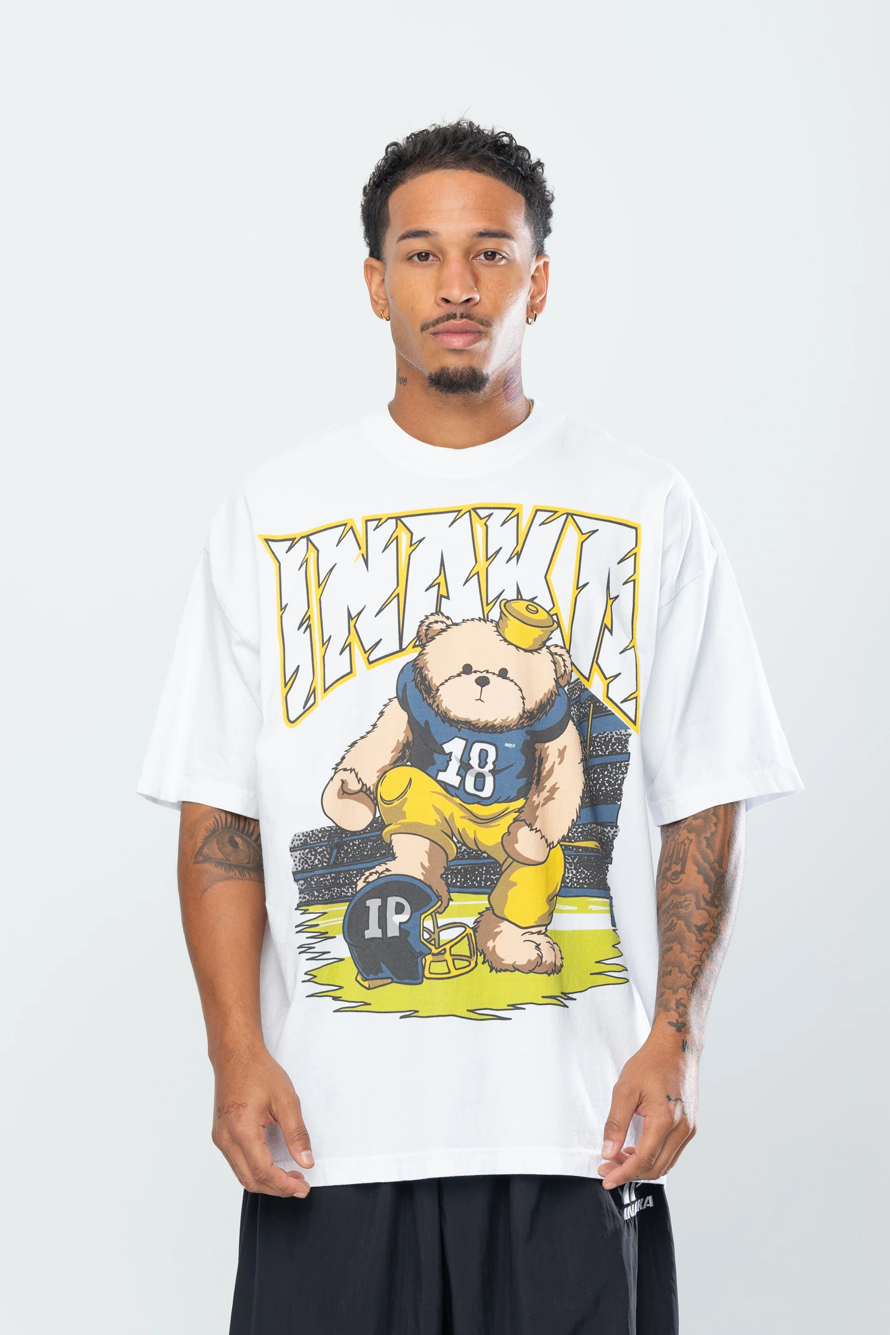 INAKA WOLVERINE TEDDY - WHITE - Image 7