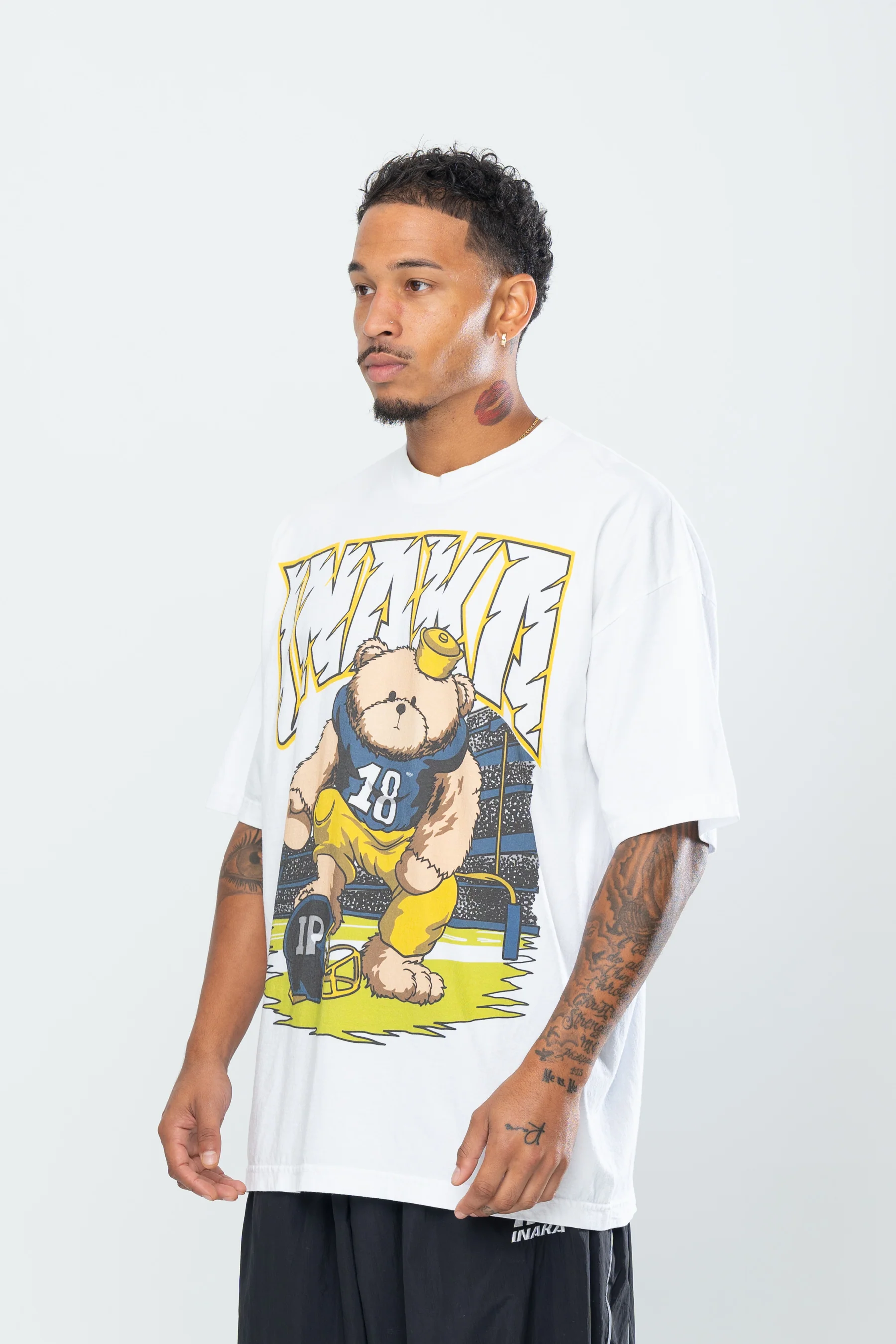 INAKA WOLVERINE TEDDY - WHITE - Image 9