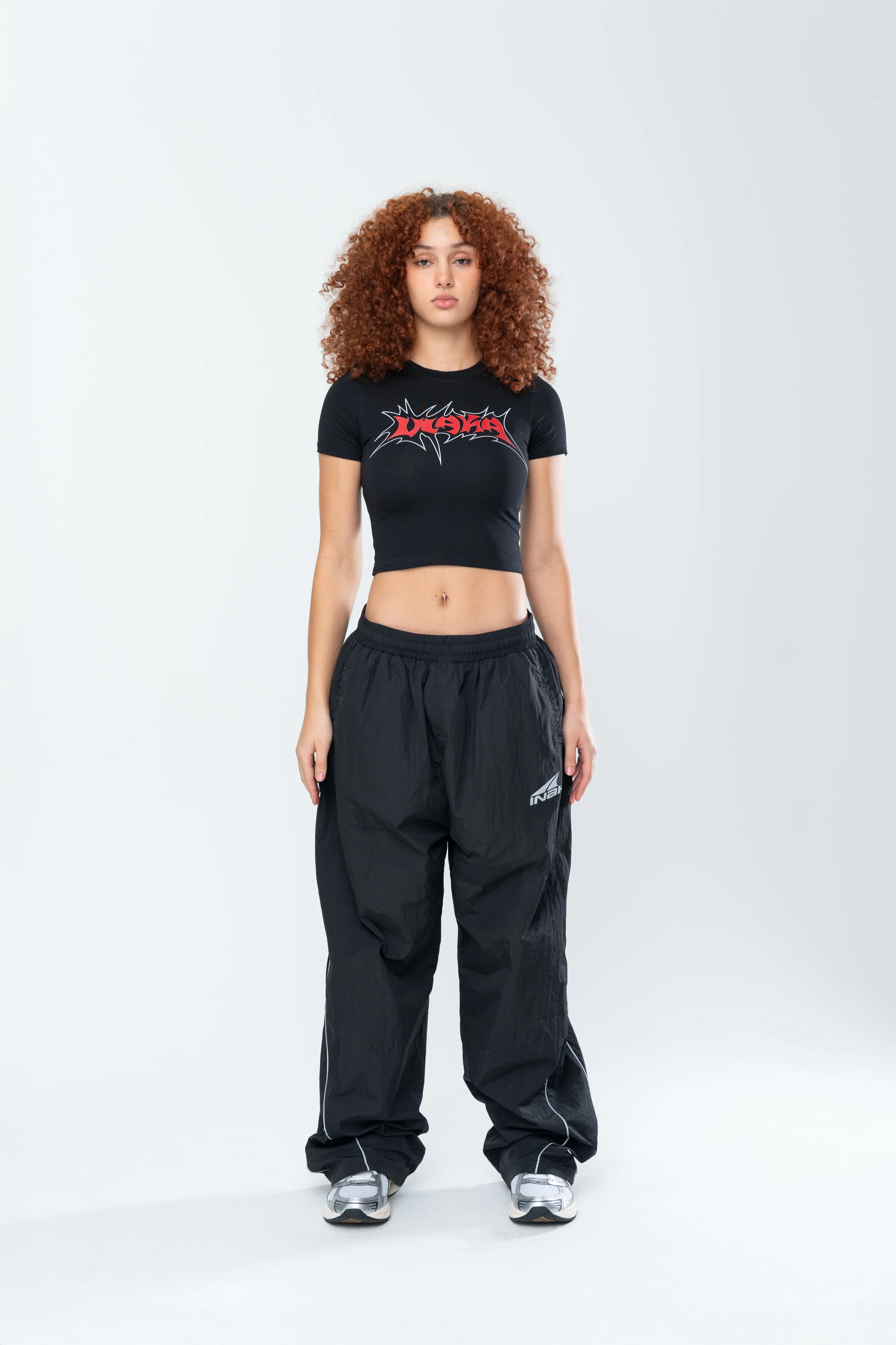 GUERRILLA BABY TEE - BLACK - Image 2