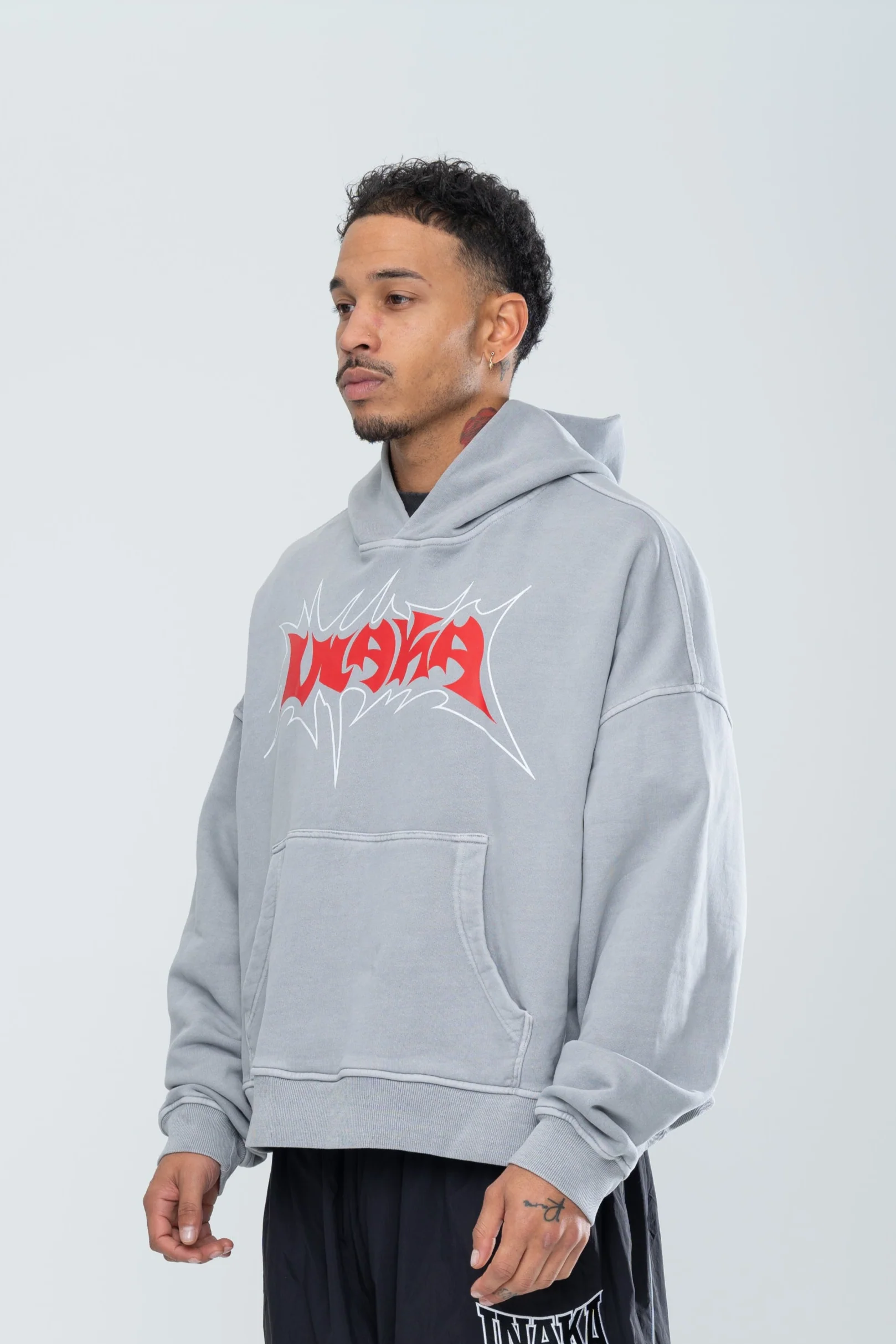 GUERRILLA HOODIE - VINTAGE GRAY - Image 4
