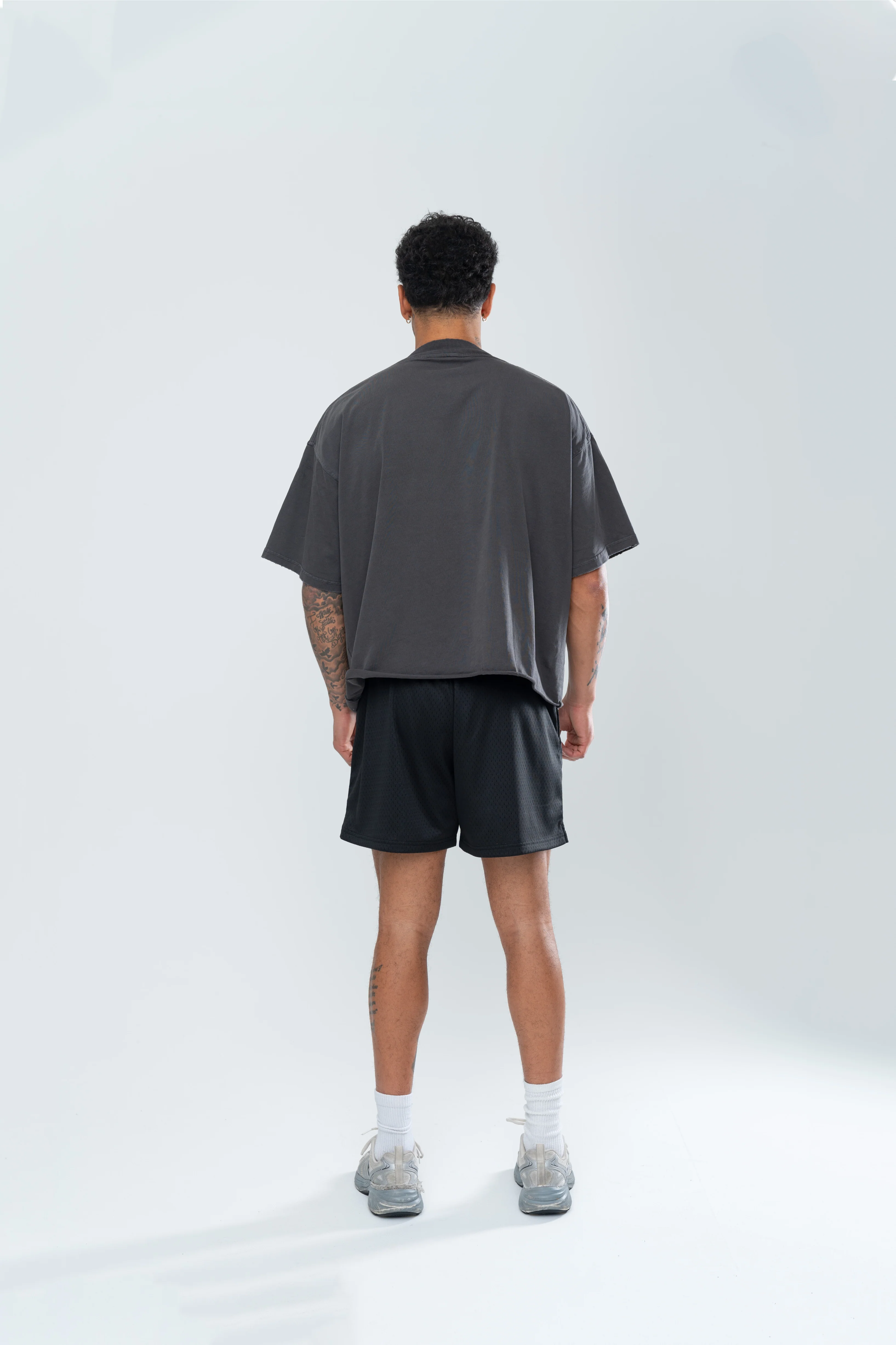 GUERRILLA MESH SHORTS - BLACK - Image 6