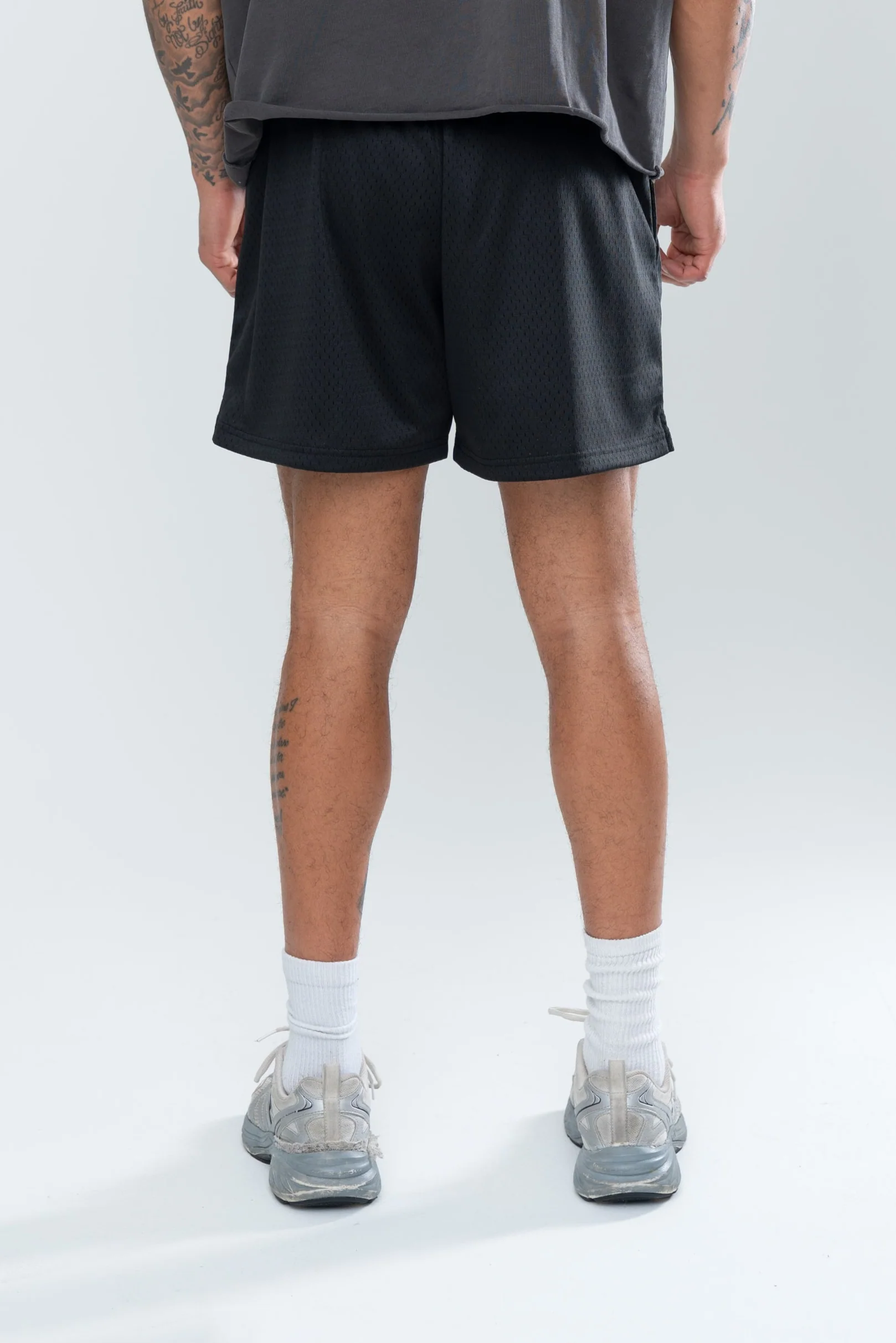 GUERRILLA MESH SHORTS - BLACK - Image 7
