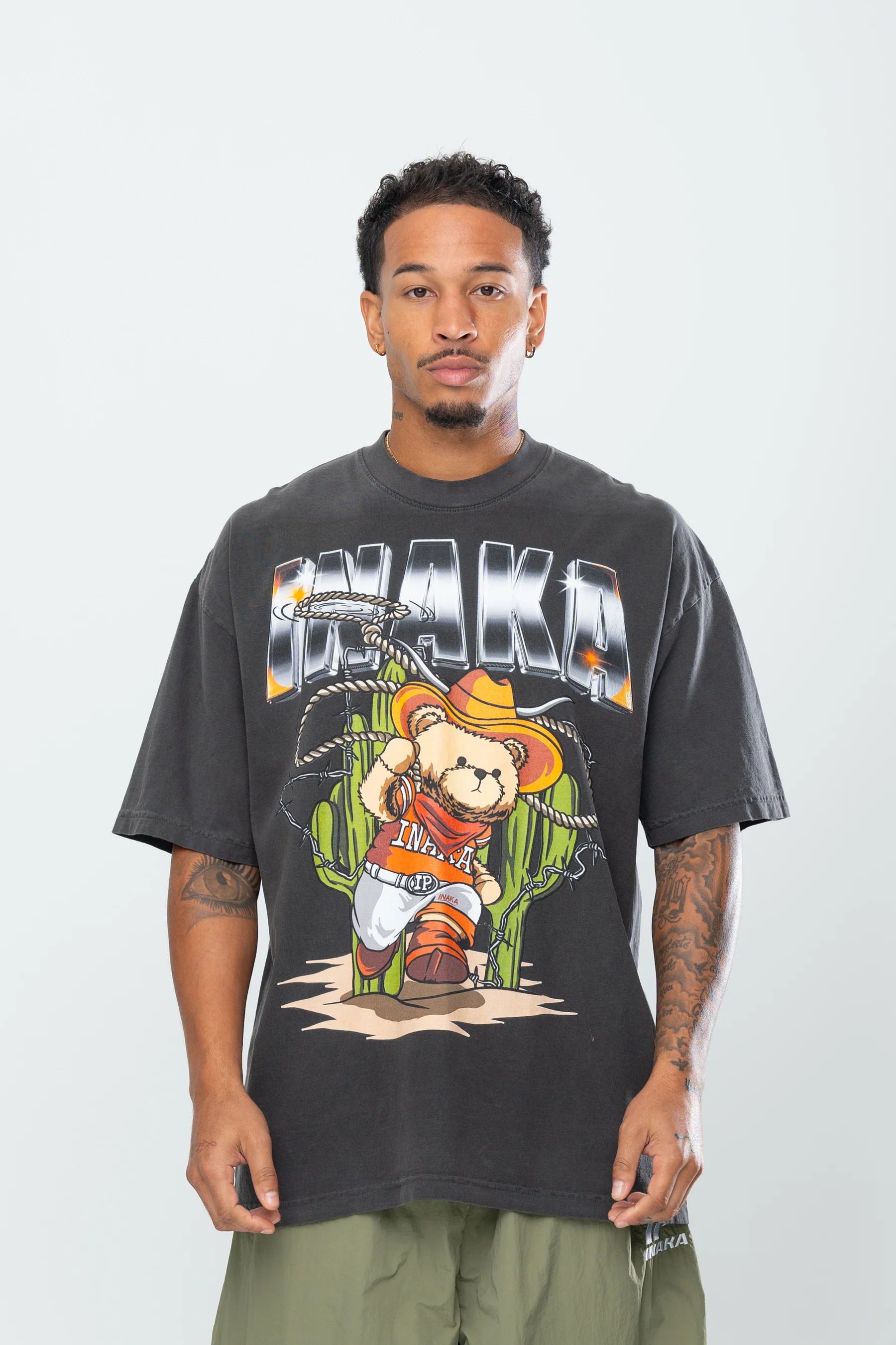 INAKA HOOK ‘EM TEDDY - VINTAGE BLACK - Image 7