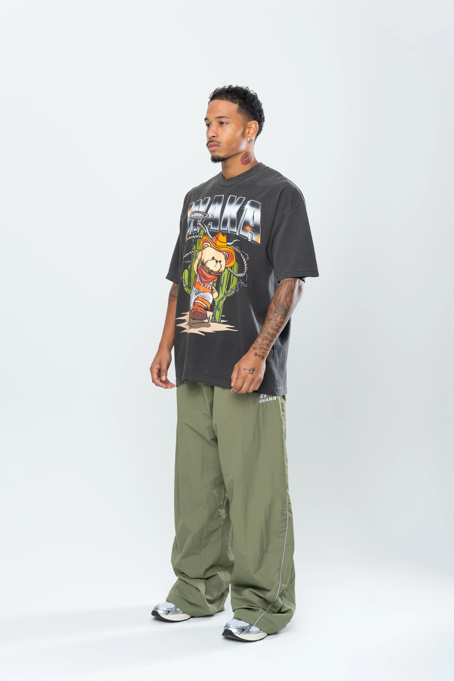 INAKA HOOK ‘EM TEDDY - VINTAGE BLACK - Image 8