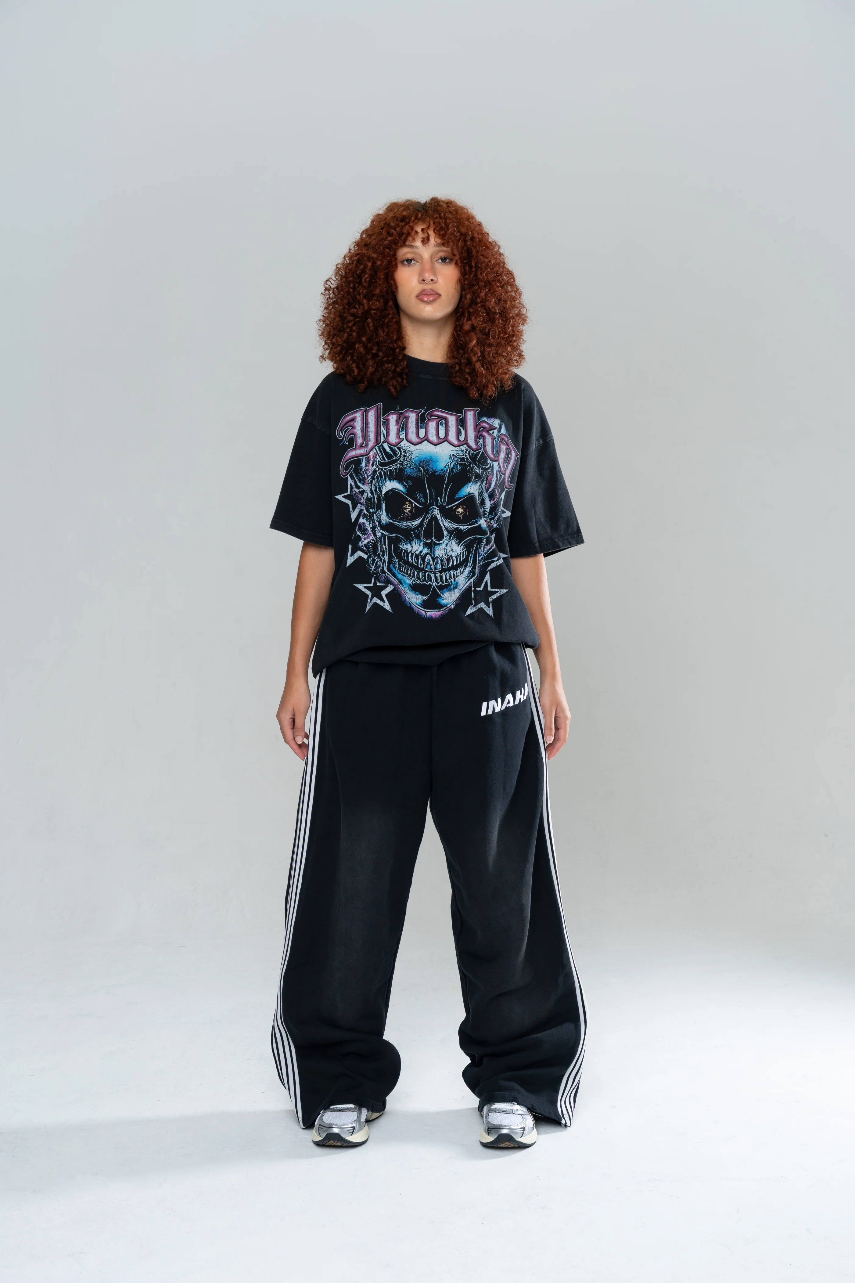 ICONIC BAGGY SWEATPANTS - BLACK - Image 5