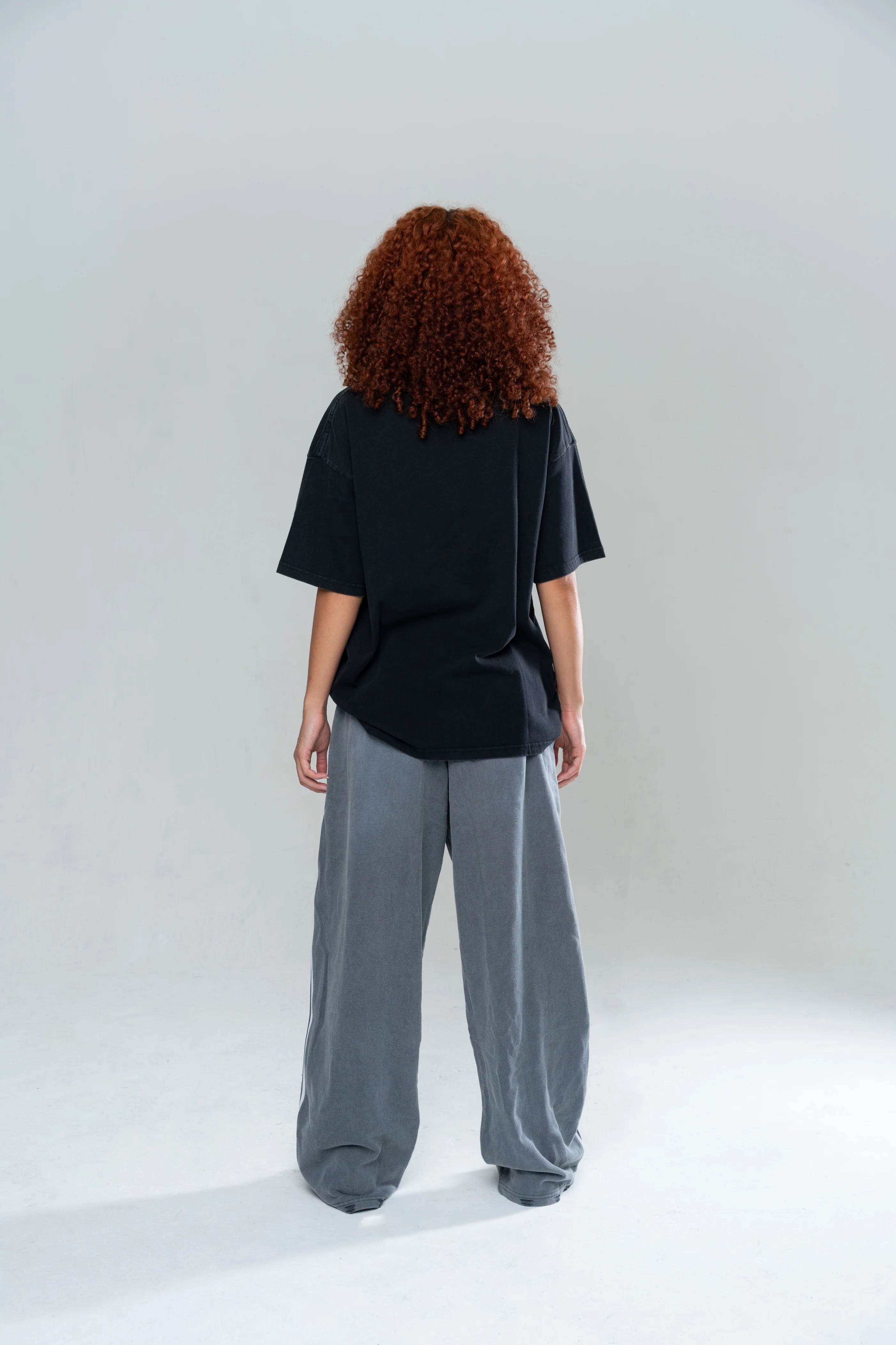 ICONIC BAGGY SWEATPANTS - STONE - Image 7