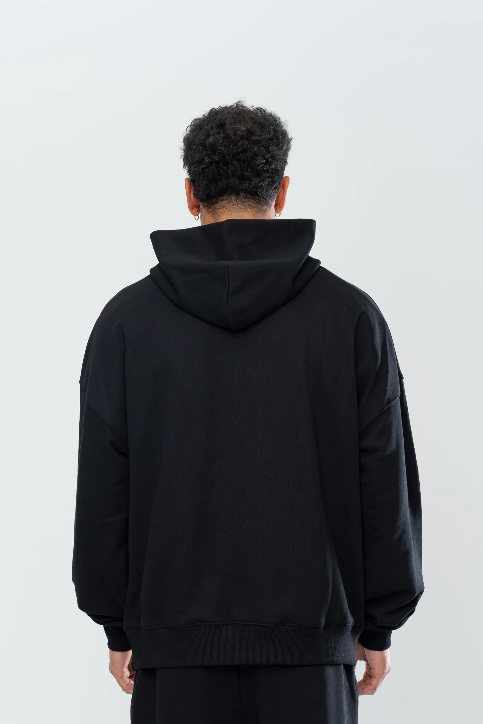 ATHLETICS HOODIE - BLACK - Image 7