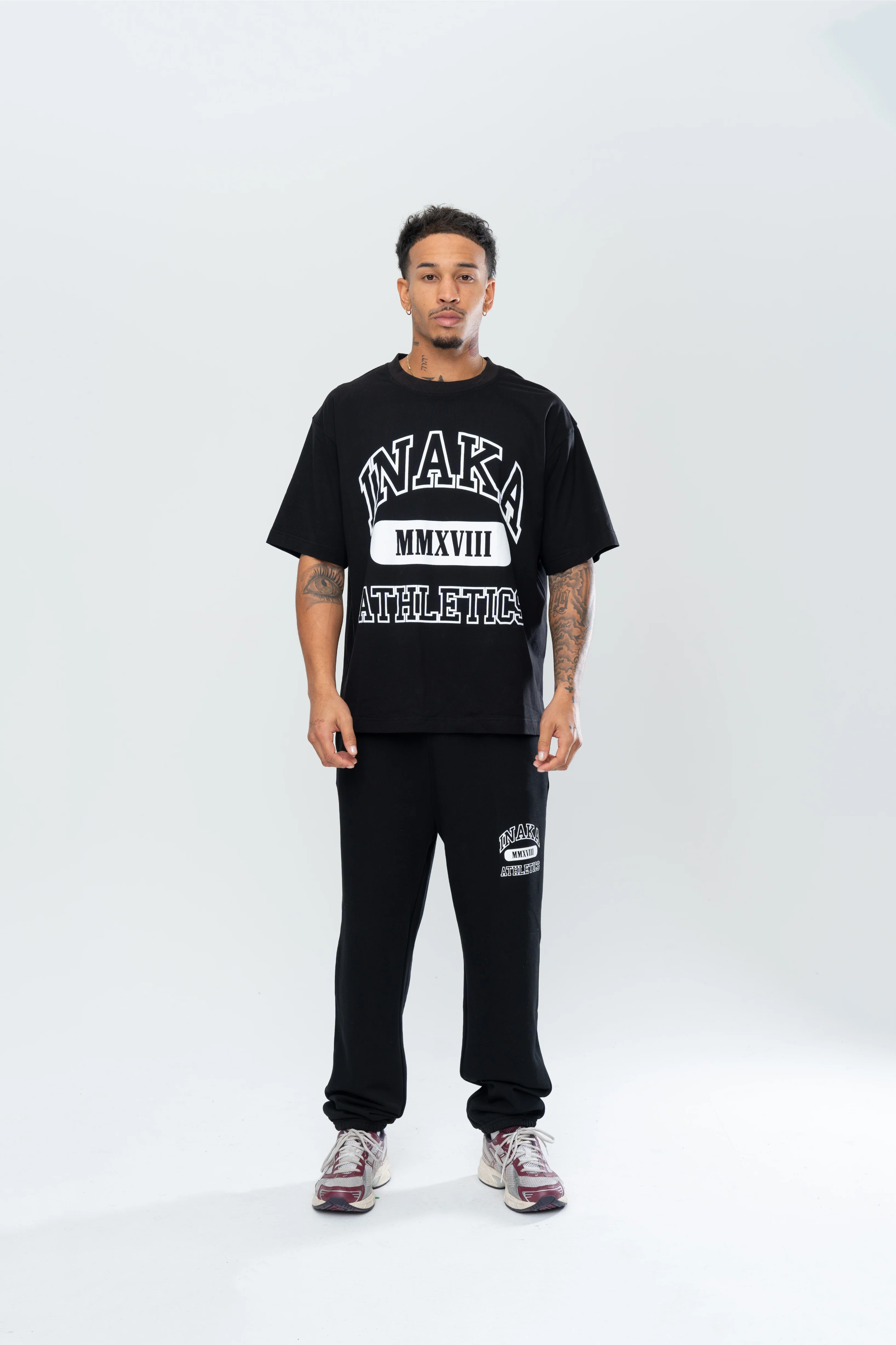 ATHLETICS TEE - BLACK - Image 2