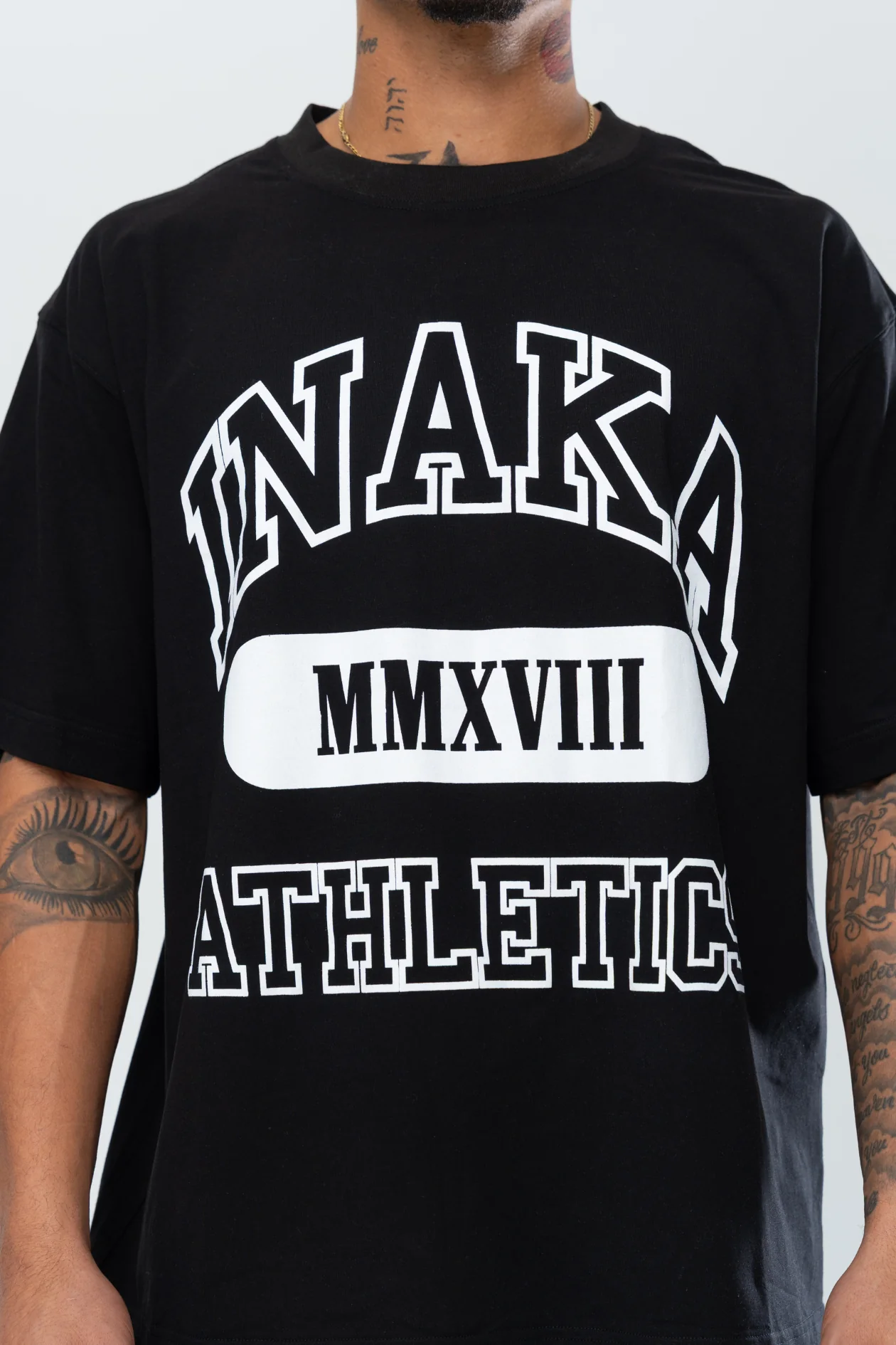 ATHLETICS TEE - BLACK - Image 3