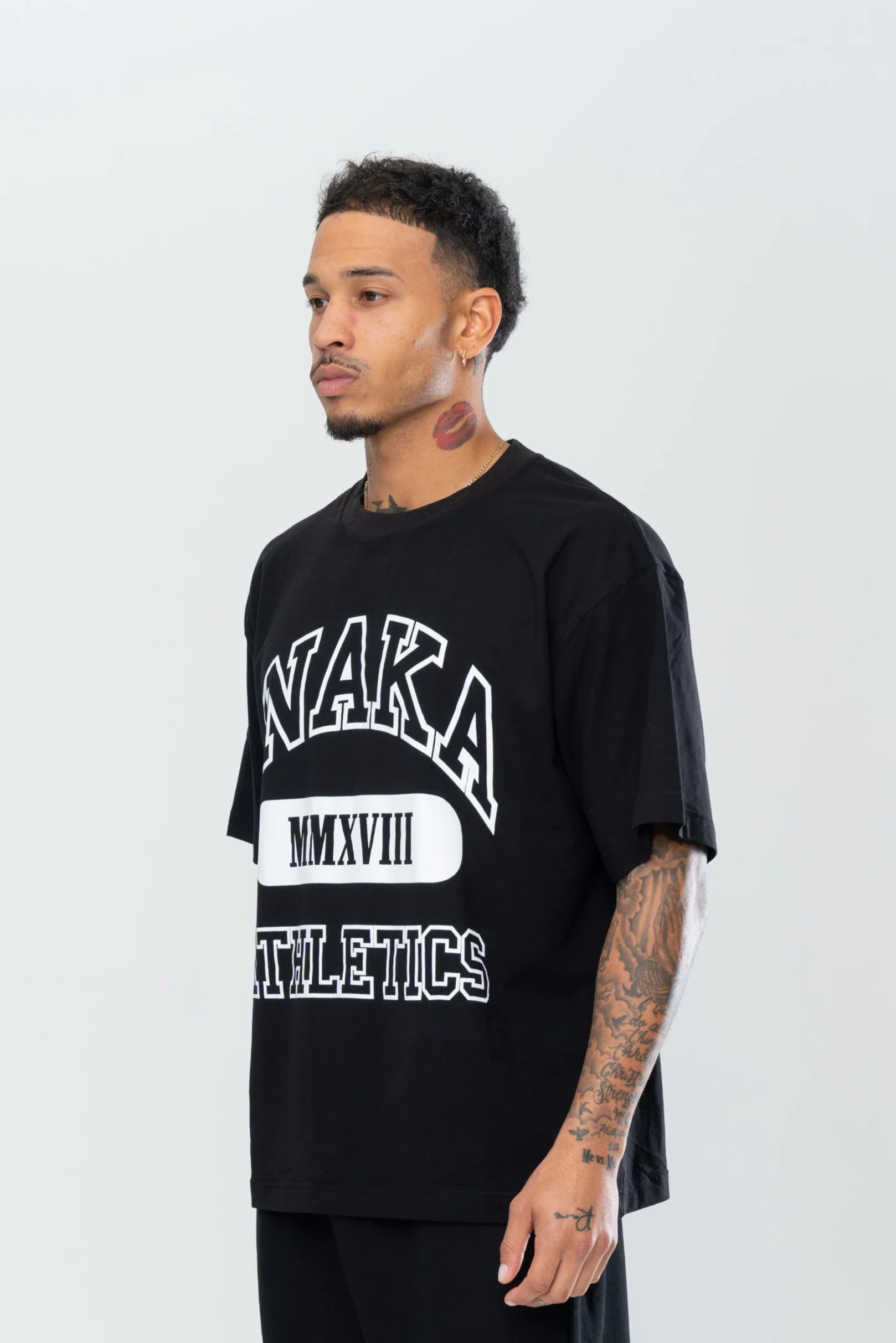 ATHLETICS TEE - BLACK - Image 5