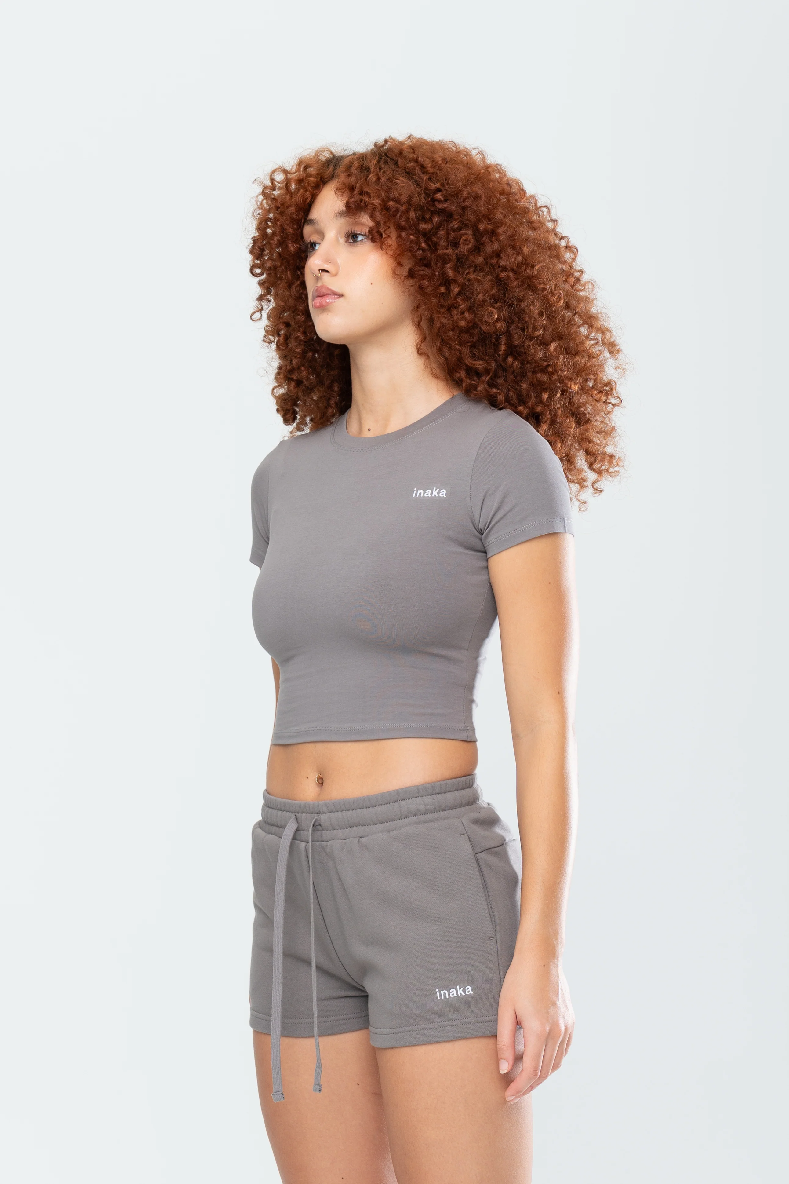 BASICS BABY TEE - STONE - Image 2