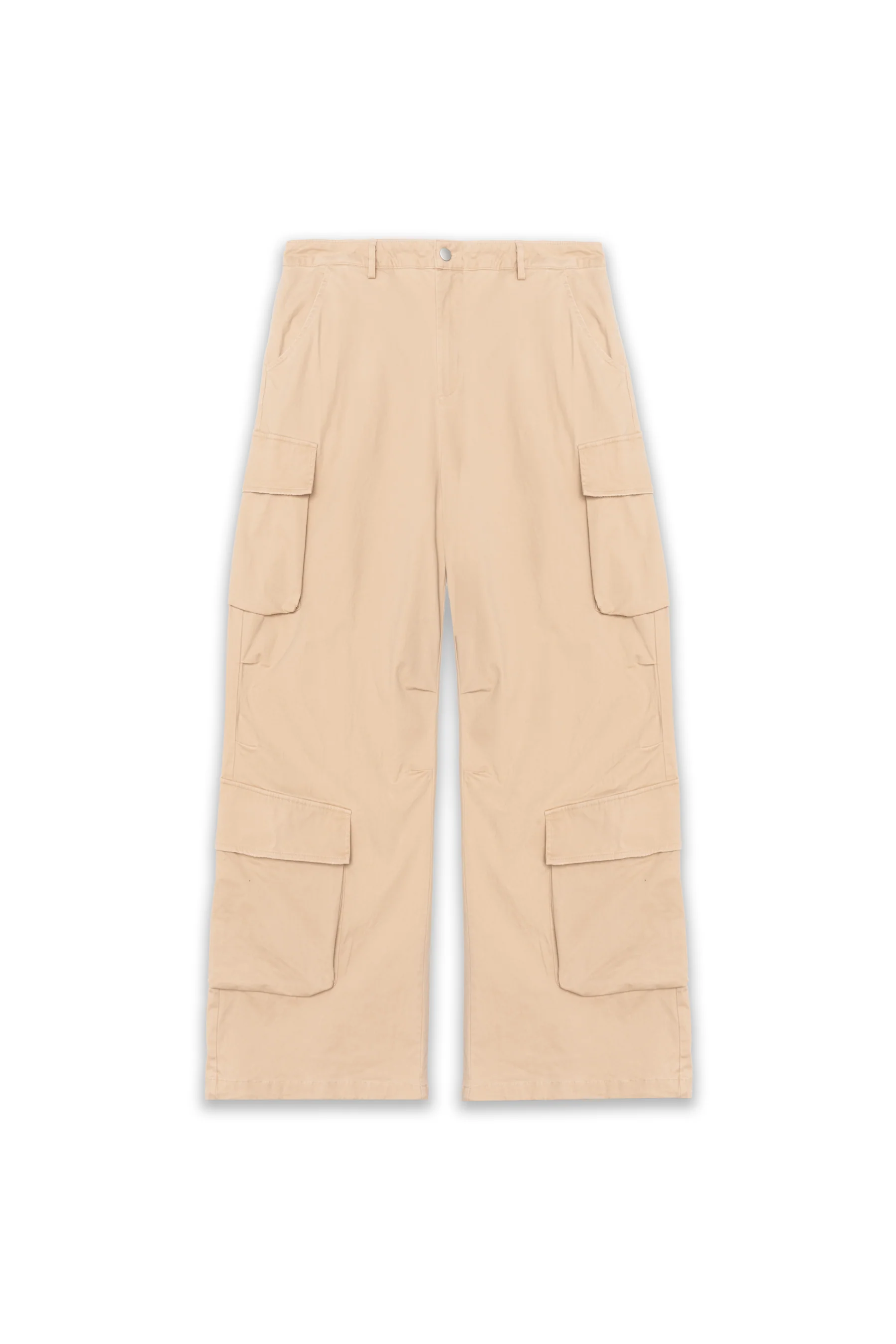 INAKA BAGGY CARGO PANTS - SAND - Image 2