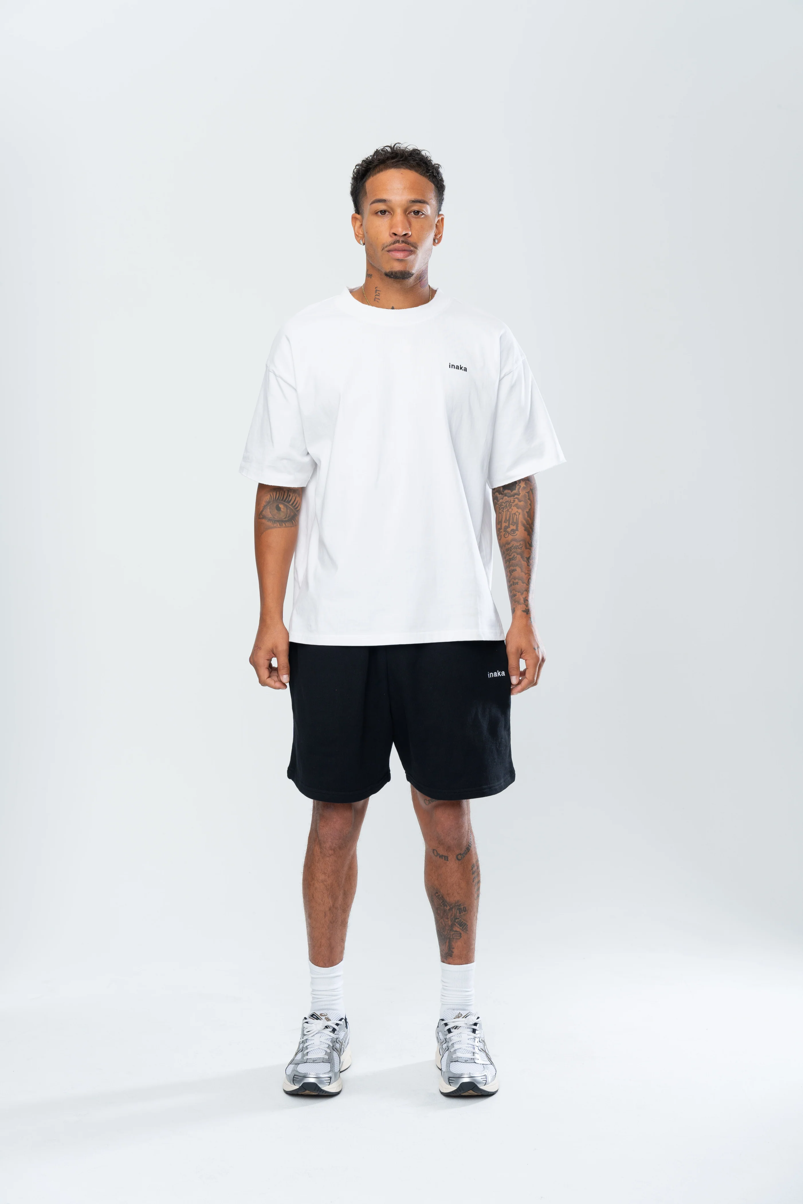 BASICS DISTRESSED TEE - WHITE - Image 2