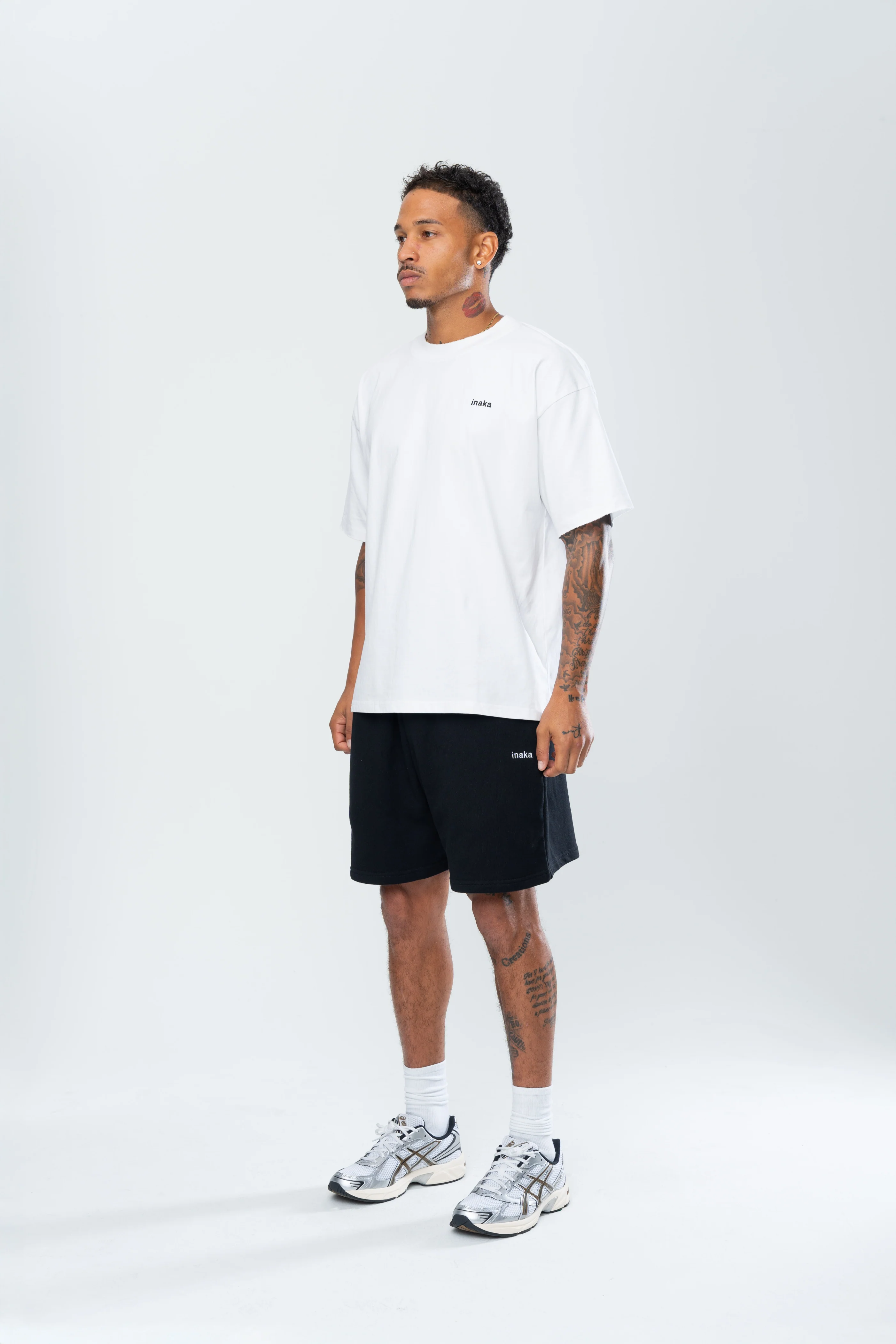 BASICS DISTRESSED TEE - WHITE - Image 3