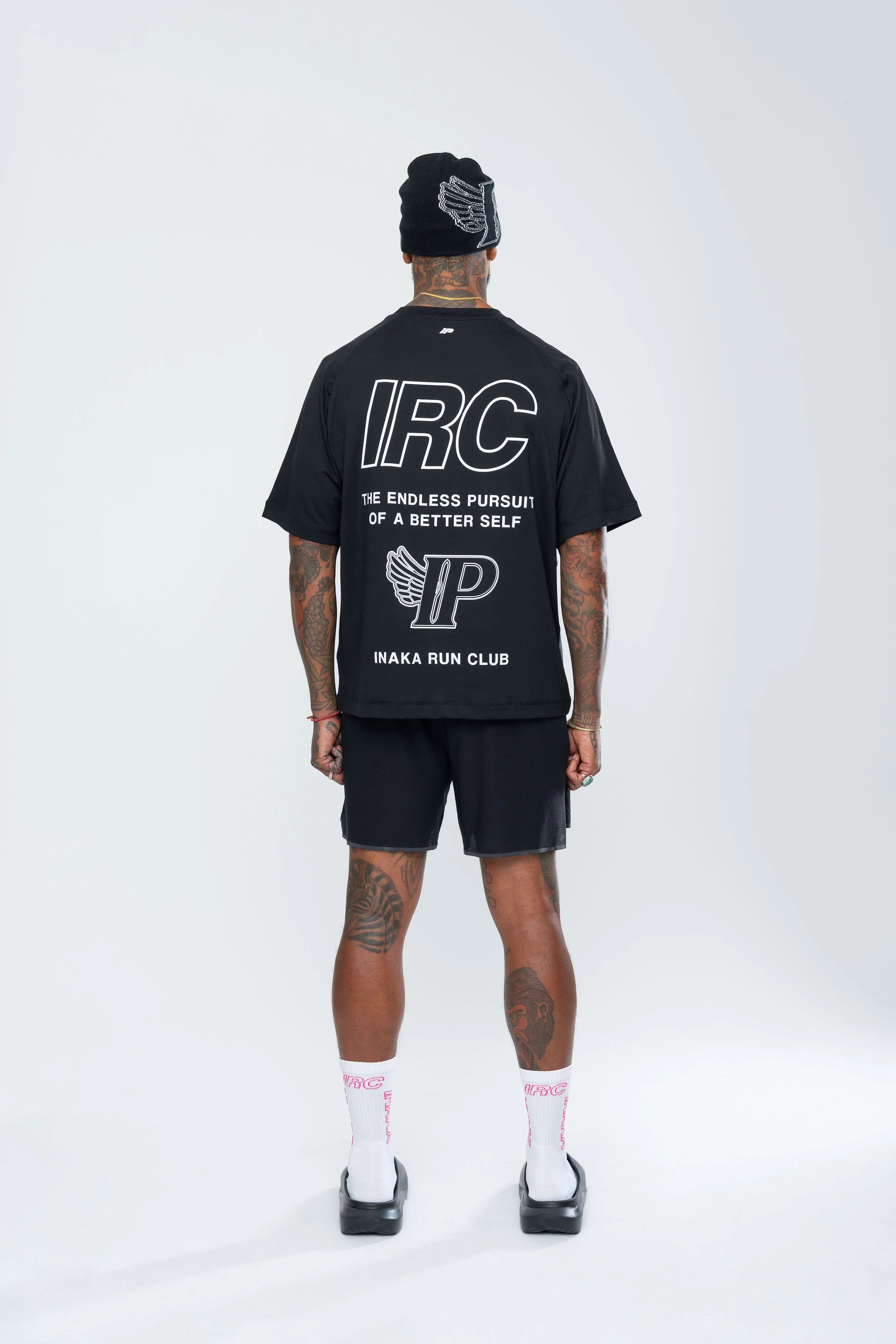 IRC TEAM TEE - BLACK - Image 6