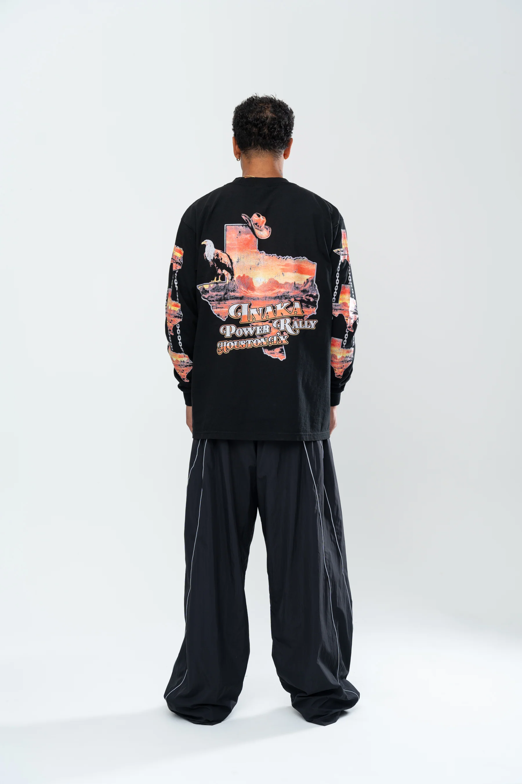 INAKA OUTLAWS LONG SLEEVE - BLACK - Image 13